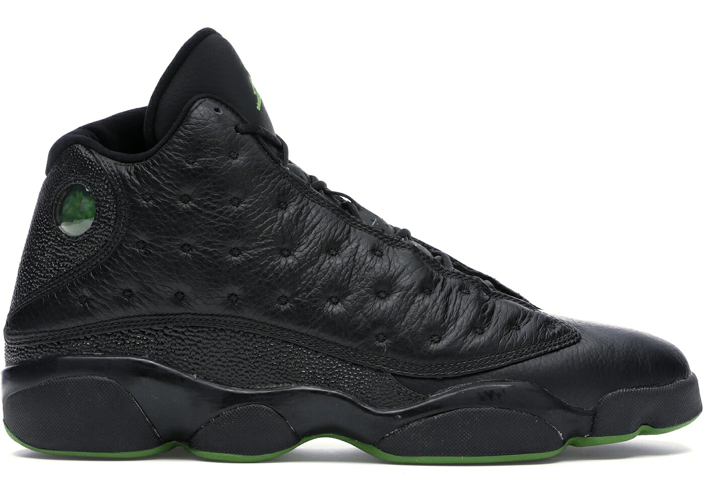 ナイキ ジョーダン サー青二才 黒いこと 黒いこと 緑 緑であること スニーカー メンズ JORDAN 13 RETRO ALTITUDES (2005) / BLACK ALTITUDE GREEN