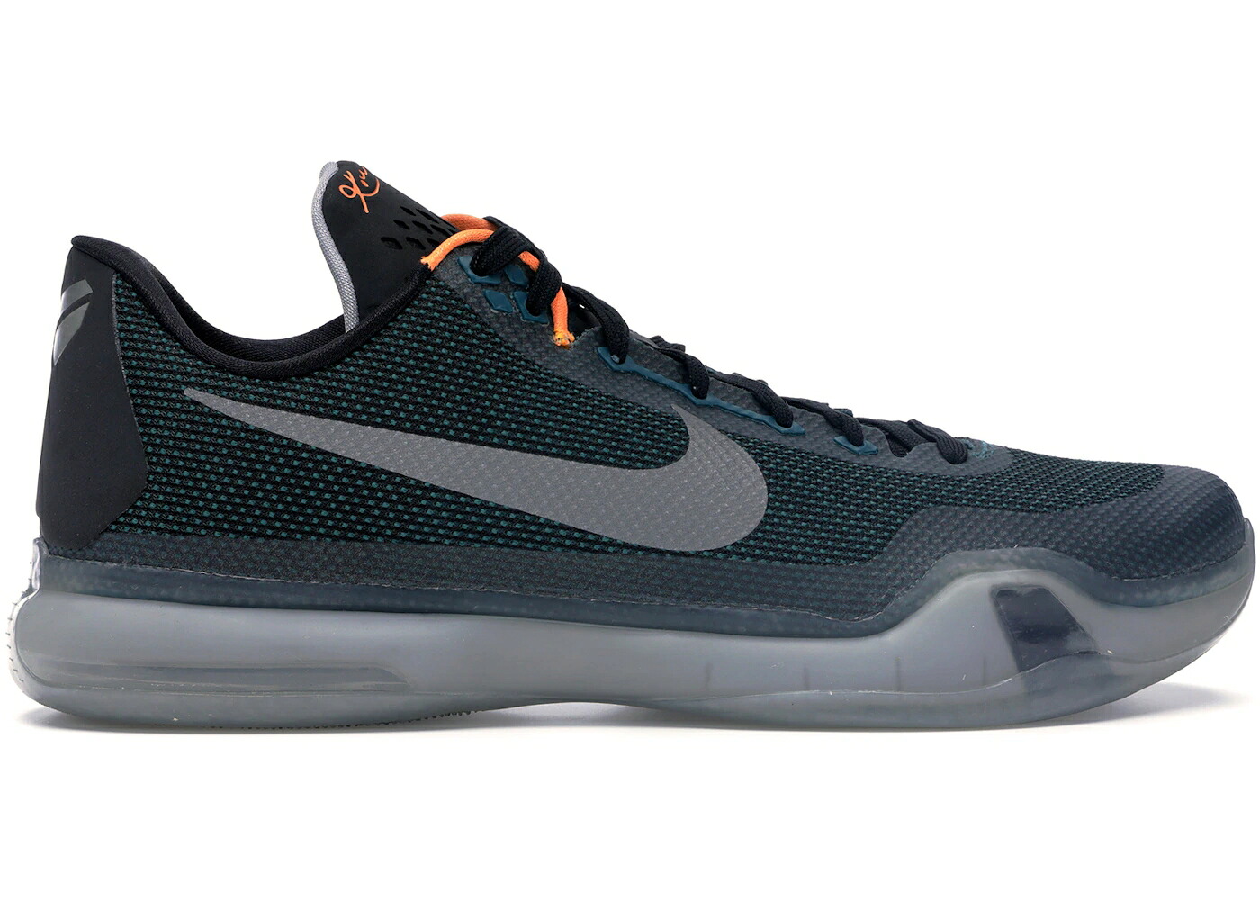 ナイキ コービー 飛翔 黒いこと 黒いこと スニーカー メンズ NIKE KOBE 10 FLIGHT / TEAL BLACK BRIGHT CITRUS