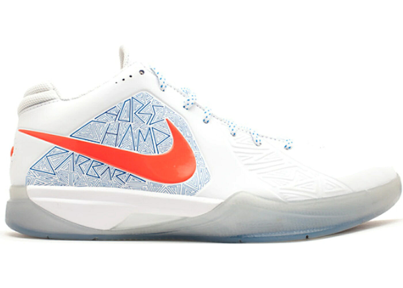 ナイキ 白色 ホワイト チーム 橙 オレンジ 青色 ブルー スニーカー メンズ NIKE KD 3 LS SCORING TITLE / WHITE TEAM ORANGE PHOTO BLUE|スニケス