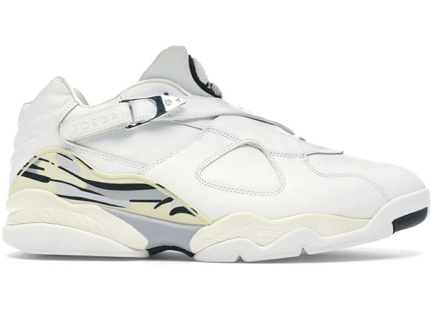 ナイキ ジョーダン 白いこと 白いこと しろがね色 しろがね色 スニーカー メンズ JORDAN 8 RETRO LOW WHITE METALLIC SILVER / WHITE METALLIC SILVER
