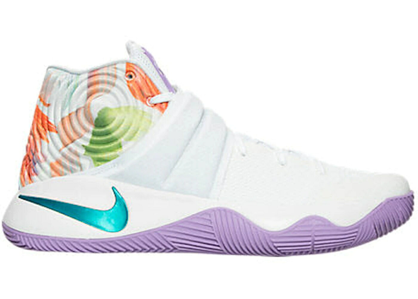 ナイキ カイリー 白いこと 白いこと 翡翆 ジェード スニーカー メンズ NIKE KYRIE 2 EASTER / WHITE HYPER JADE URBAN LILAC