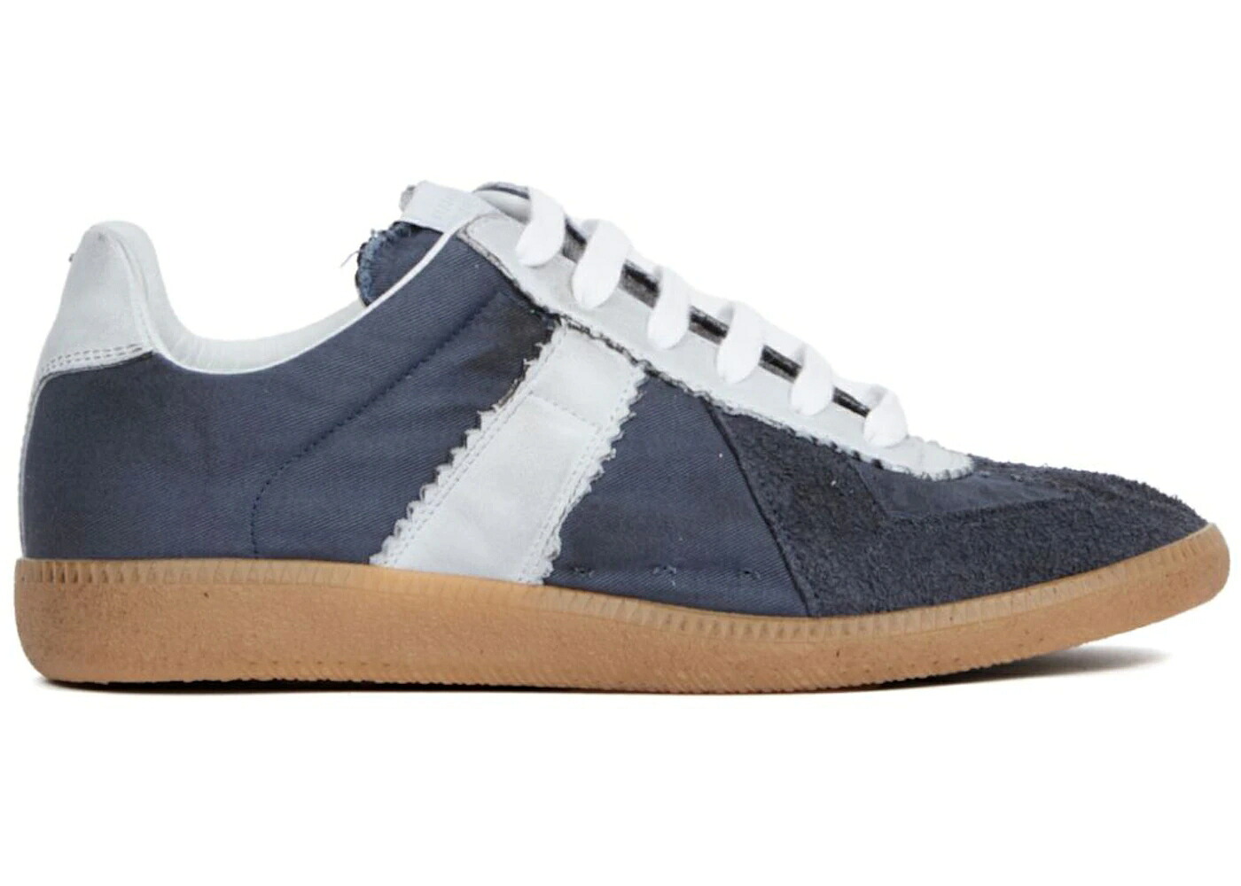 メゾンマルジェラ 靴 スニーカー 藍色 インディゴ 白いこと 白いこと WOMEN\u0027S レディース MAISON MARGIELA MAISON MARGIELA REPLICA SNEAKER DARK INDIGO WHITE (WOMEN\u0027S) / DARK INDIGO WHITE