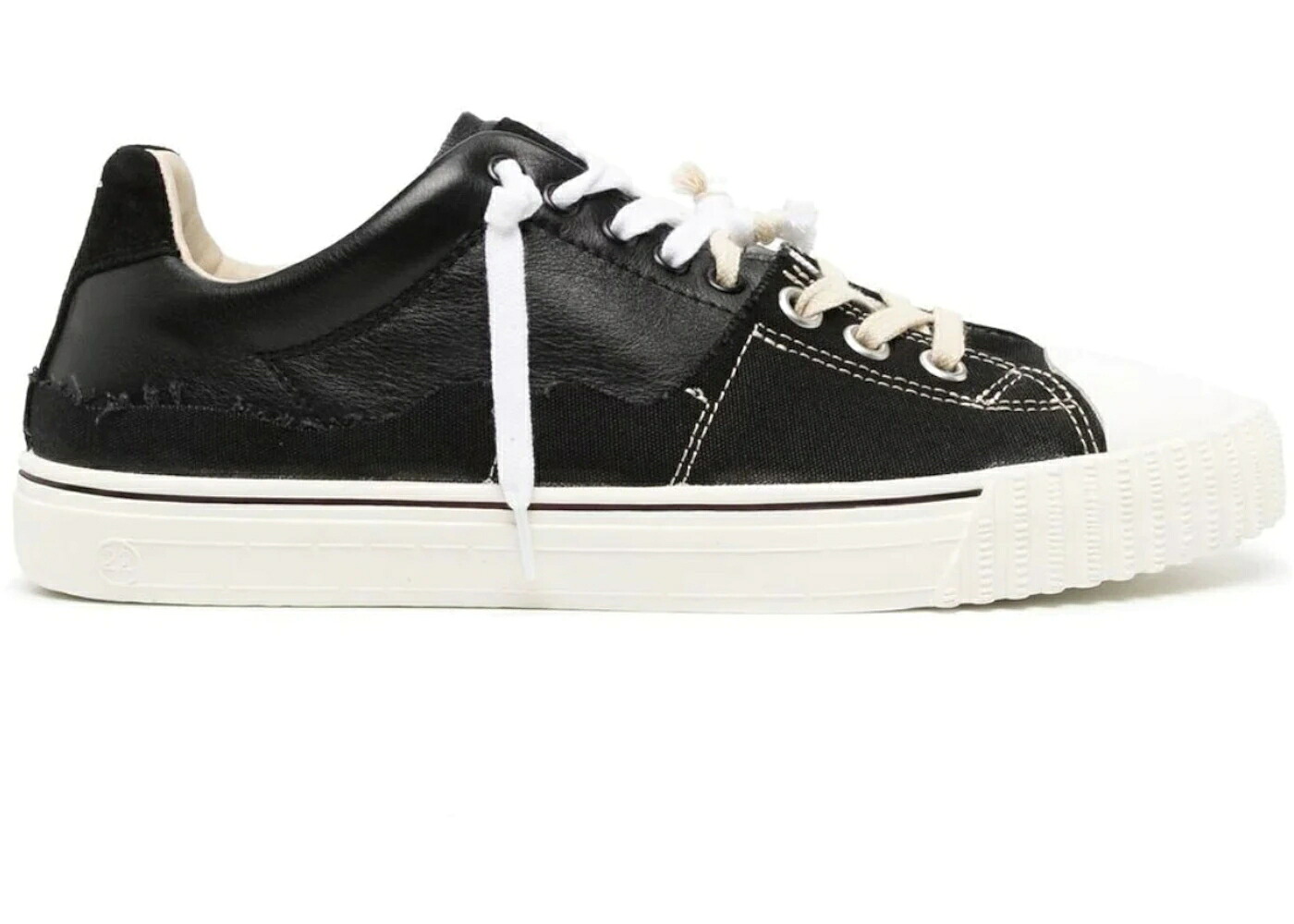メゾンマルジェラ 黒いこと 黒いこと 白いこと 白いこと スニーカー メンズ MAISON MARGIELA MAISON MARGIELA NEW EVOLUTION BLACK / BLACK WHITE