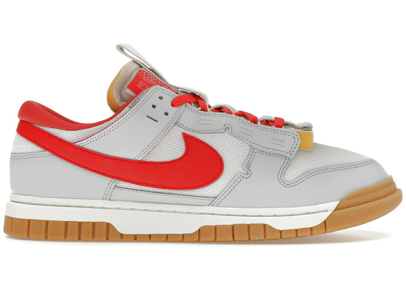ナイキ ダンク ジャンボ 白いこと 白いこと クリムゾン 純一無雑 スニーカー メンズ NIKE AIR DUNK JUMBO ULTRAMAN / WHITE LIGHT CRIMSON PURE