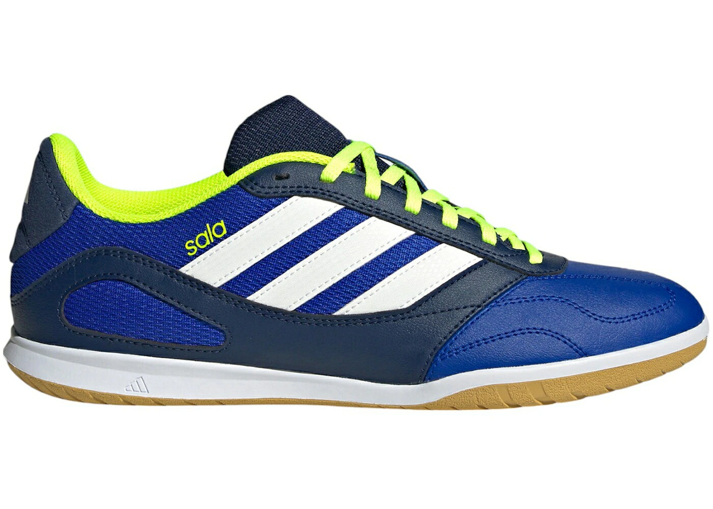 アディダス 青色 ブルー 白色 ホワイト スニーカー メンズ ADIDAS SUPER SALA COMPETITION 3 INDOOR LUCID BLUE CLOUD WHITE LEMON / LUCID BLUE CLOUD WHITE LUCID