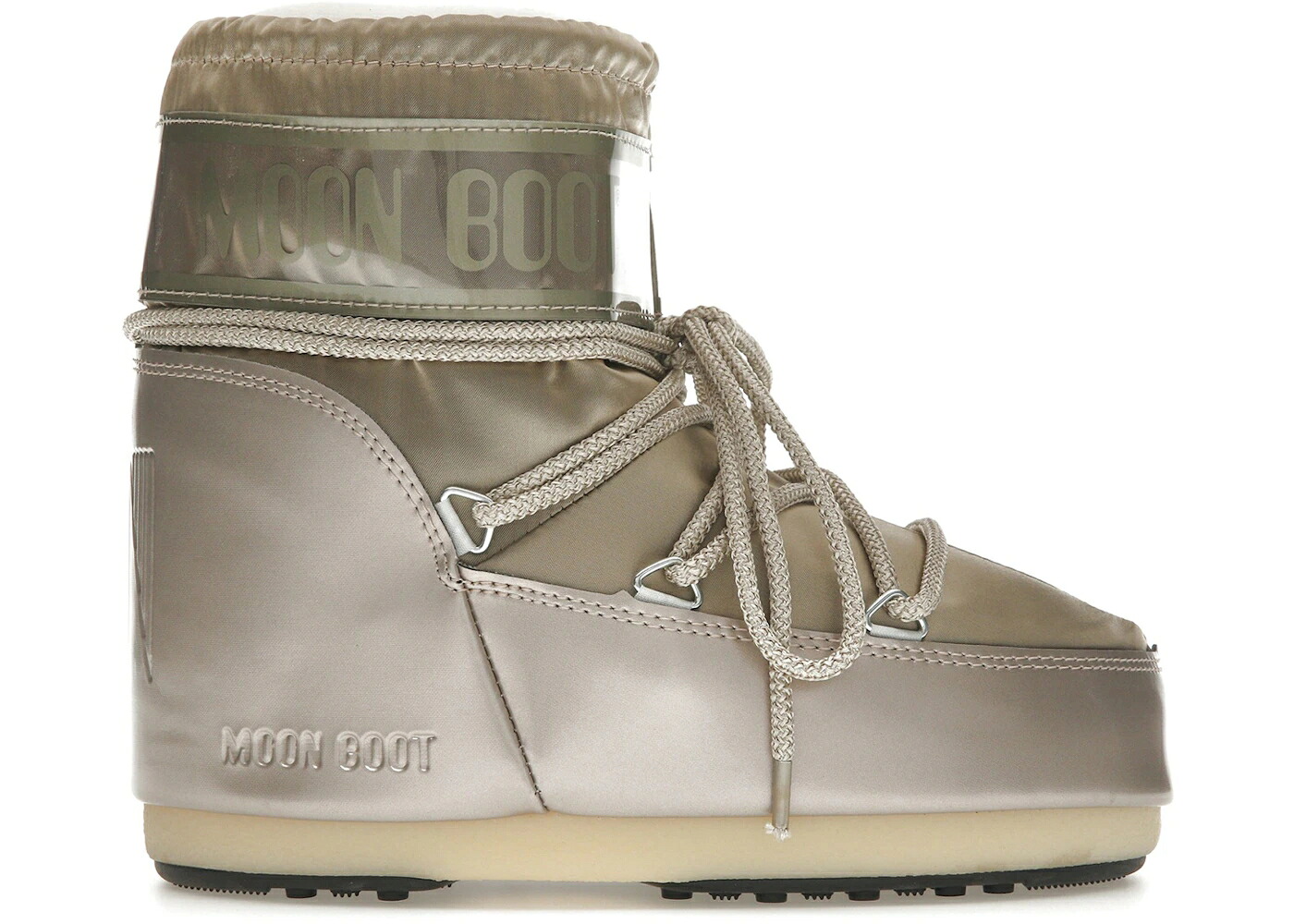 お月さまブーツ ブーツ アイコン スニーカー メンズ MOON BOOT MOON BOOT ICON LOW GLANCE PLATINIUM / GLANCE PLATINIUM