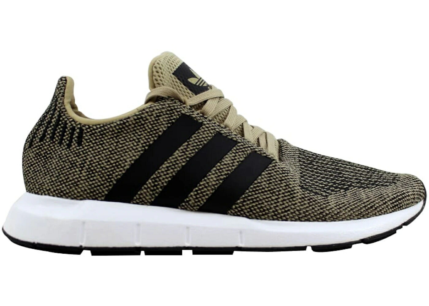 アディダス 幽客 ゴールド 黒いこと 黒いこと 白いこと 白いこと スニーカー メンズ ADIDAS SWIFT RUN RAW GOLD/BLACK-WHITE / RAW GOLD BLACK WHITE
