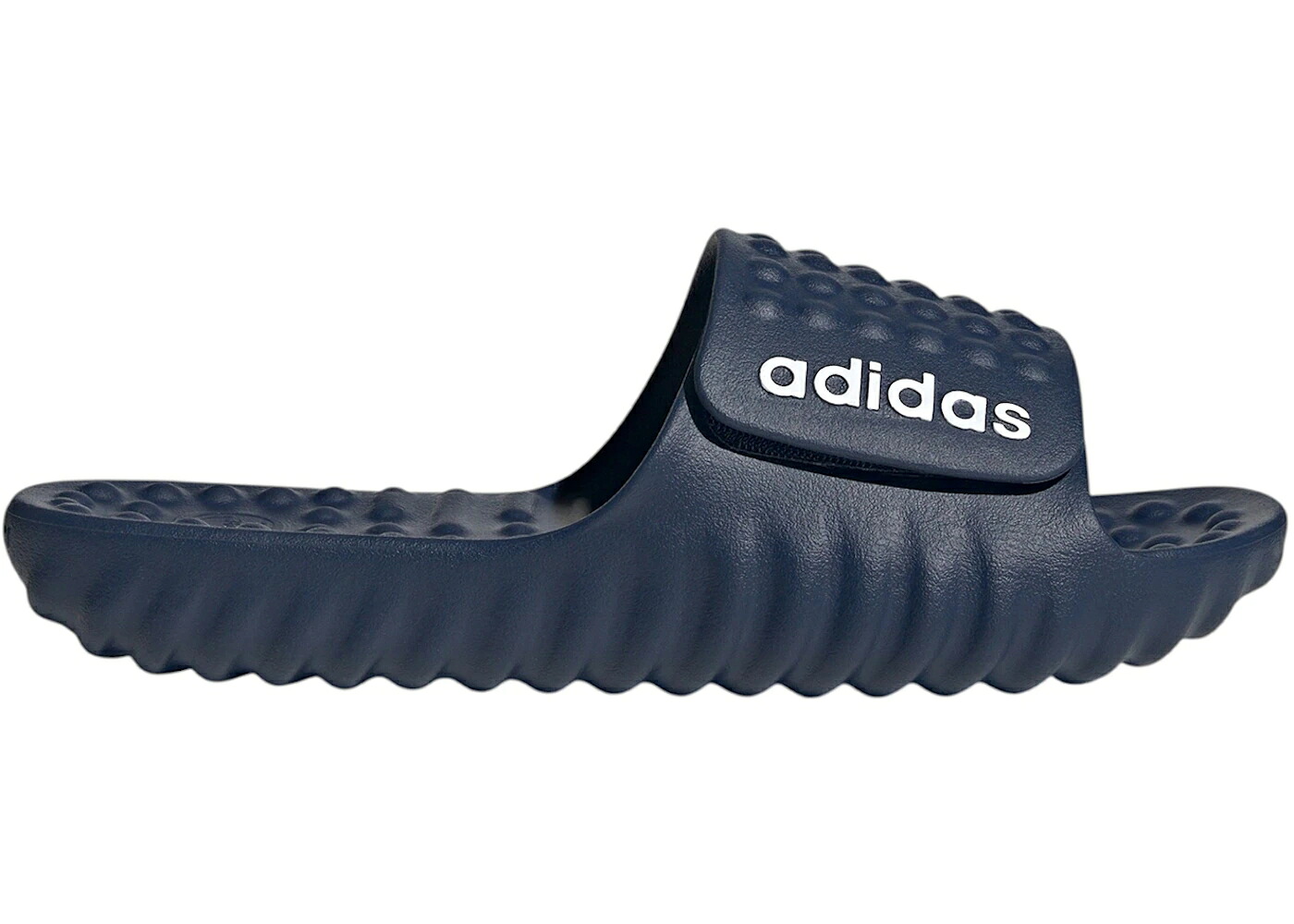 アディダス チーム 紺色 ネイビー 白色 ホワイト スニーカー メンズ ADIDAS ADISSAGE 360REC SLIDES TEAM NAVY CLOUD WHITE / TEAM NAVY CLOUD WHITE TEAM NAVY｜スニケス