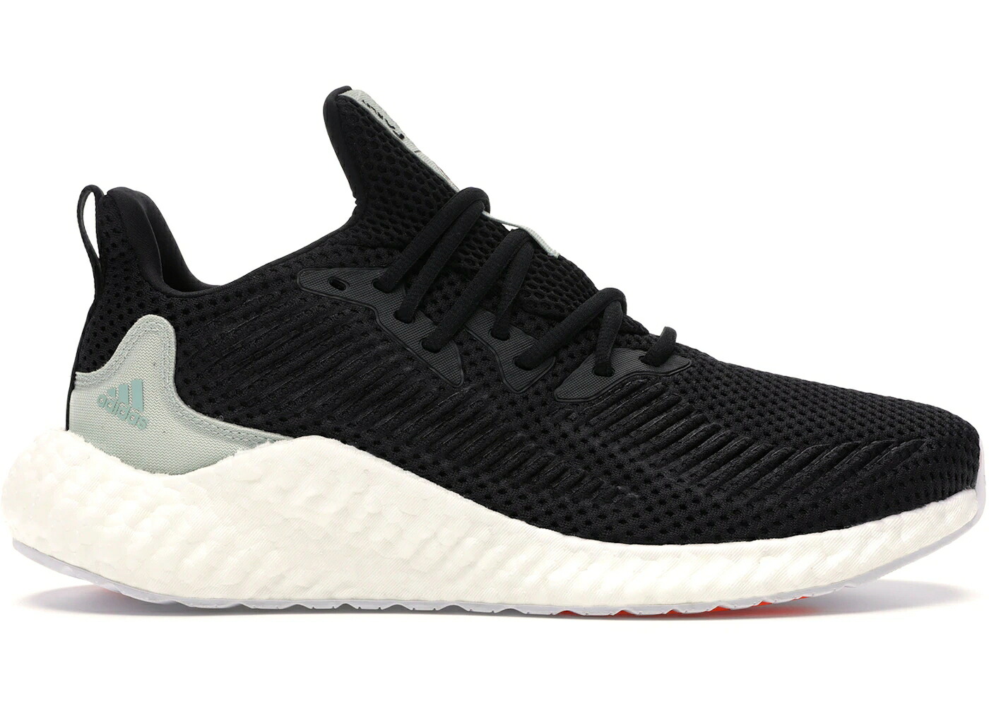 アディダス 黒いこと 黒いこと 中核グループ 緑 緑であること スニーカー メンズ ADIDAS ALPHABOOST PARLEY BLACK / CORE BLACK LINEN GREEN CLOUD