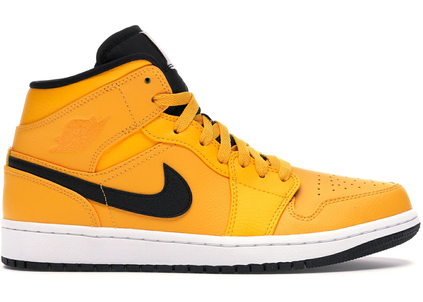 ナイキ ジョーダン ミッド ゴールド 黒いこと 黒いこと 白いこと 白いこと スニーカー メンズ JORDAN 1 MID UNIVERSITY GOLD BLACK / UNIVERSITY GOLD BLACK WHITE GYM