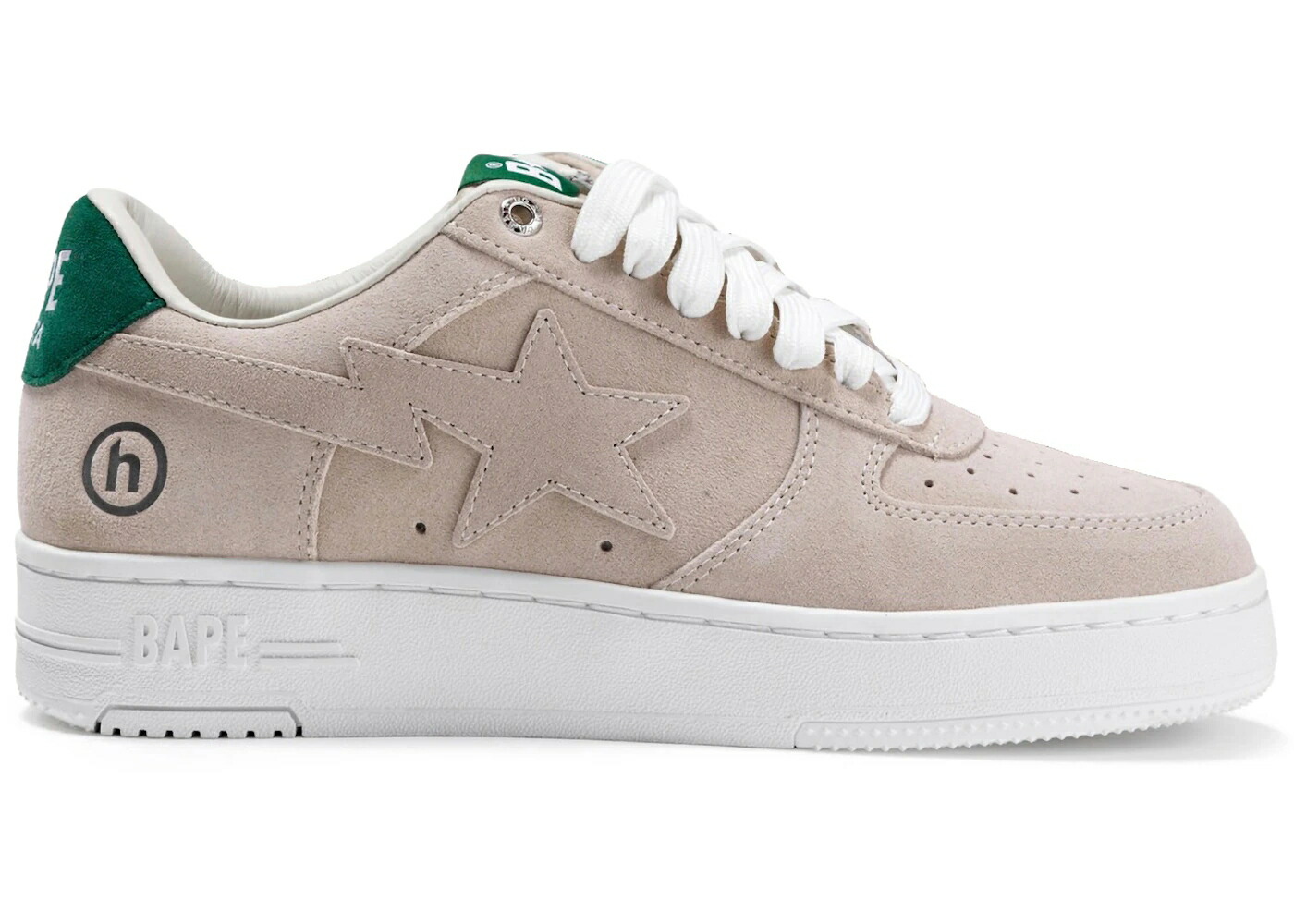 ベイプ スエードクロス スウェード スニーカー メンズ BAPE A BATHING APE STA HIDDEN NY TAN SUEDE /