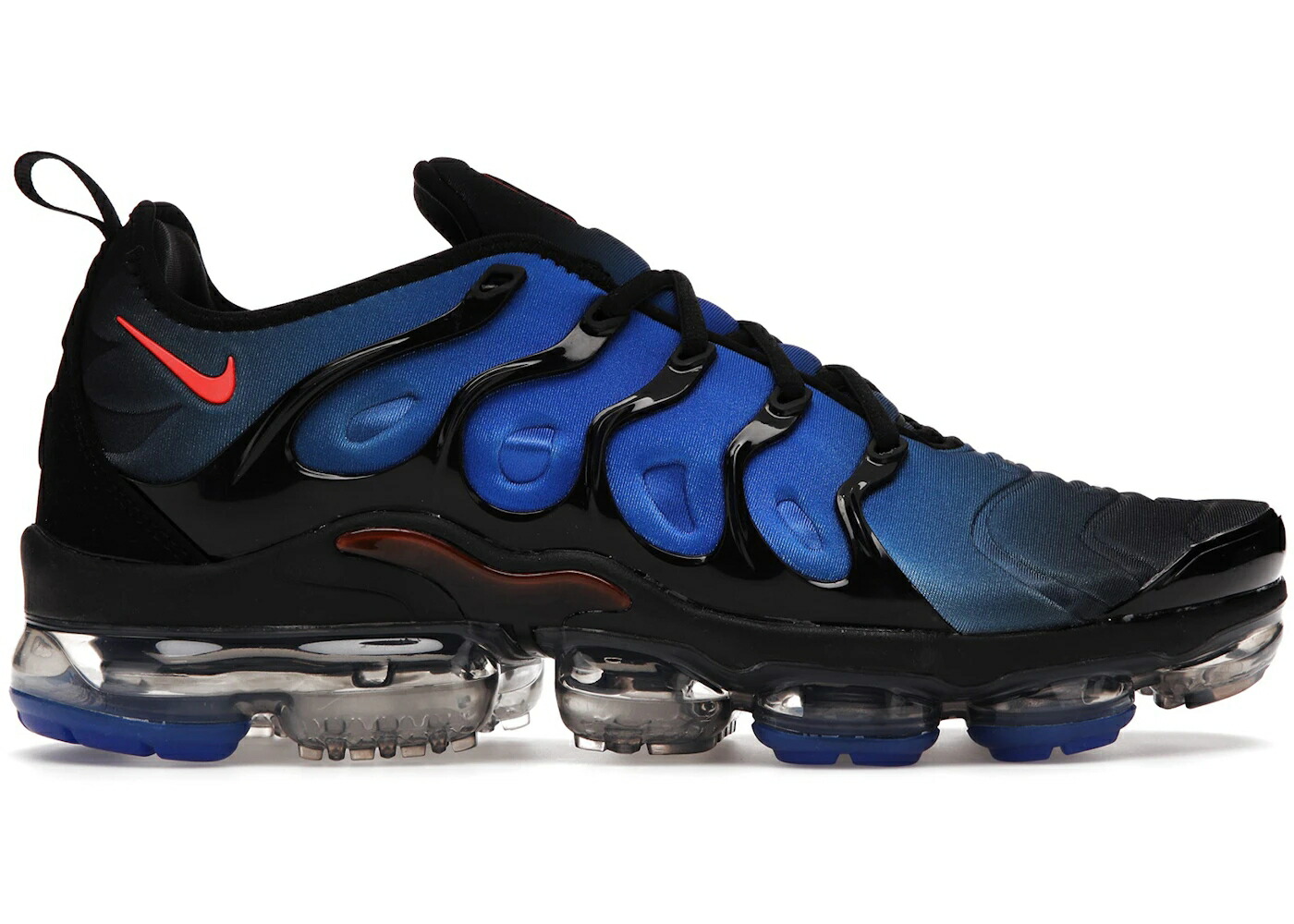 ナイキ ニックス 黒いこと 黒いこと クリムゾン エアヴェイパーマックス スニーカー メンズ NIKE AIR VAPORMAX PLUS KNICKS / BLACK BRIGHT CRIMSON