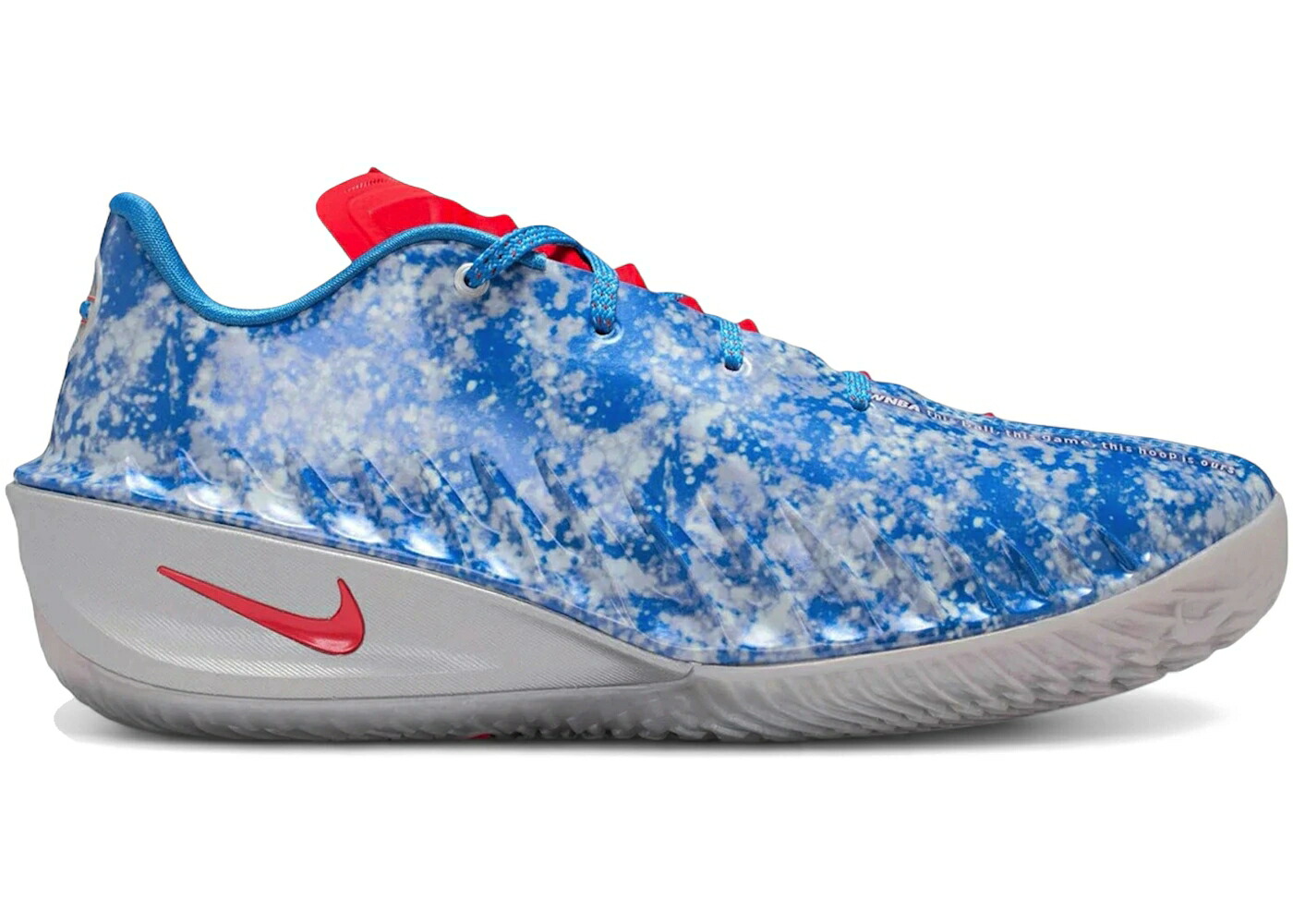 ナイキ 望遠レンズ 青碧 青碧 スニーカー メンズ NIKE AIR ZOOM GT CUT 4 WNBA 30TH ANNIVERSARY / LIGHT PHOTO BLUE MULTI COLOR
