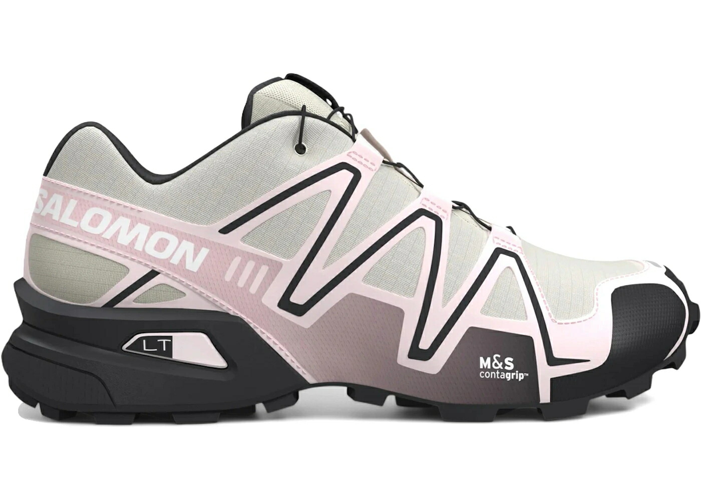 サロモン さくら色 黒いこと 黒いこと スニーカー メンズ SALOMON SPEEDCROSS 3 VANILLA ICE ICY PINK BLACK / VANILLA ICE ICY PINK BLACK