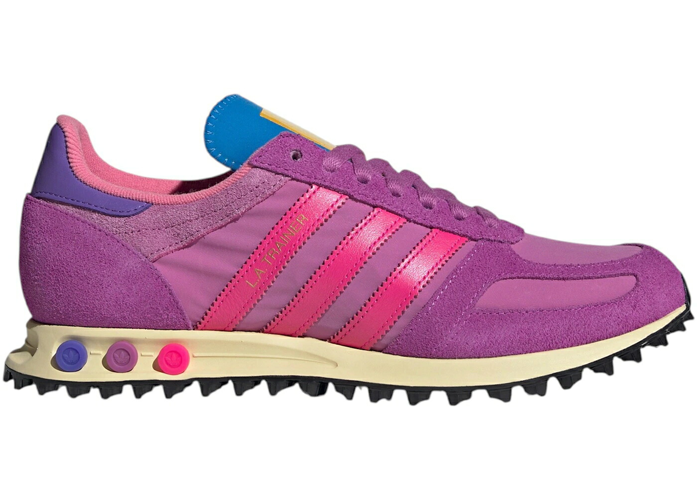 アディダス 天使の都市 調教師 靴 スニーカー ぼうぜん自失 サクラ色 メンズ ADIDAS 天使の都市 TRAINER OG SNEAKER POLITICS FESTIVAL / SEMI PULSE LILAC SHOCK PINK