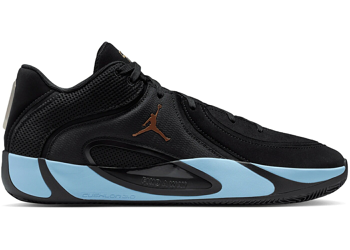 ナイキ ジョーダン 黒いこと 黒いこと 青み 青色 スニーカー メンズ JORDAN TATUM 4 BLACK ICE BLUE / BLACK ICE BLUE