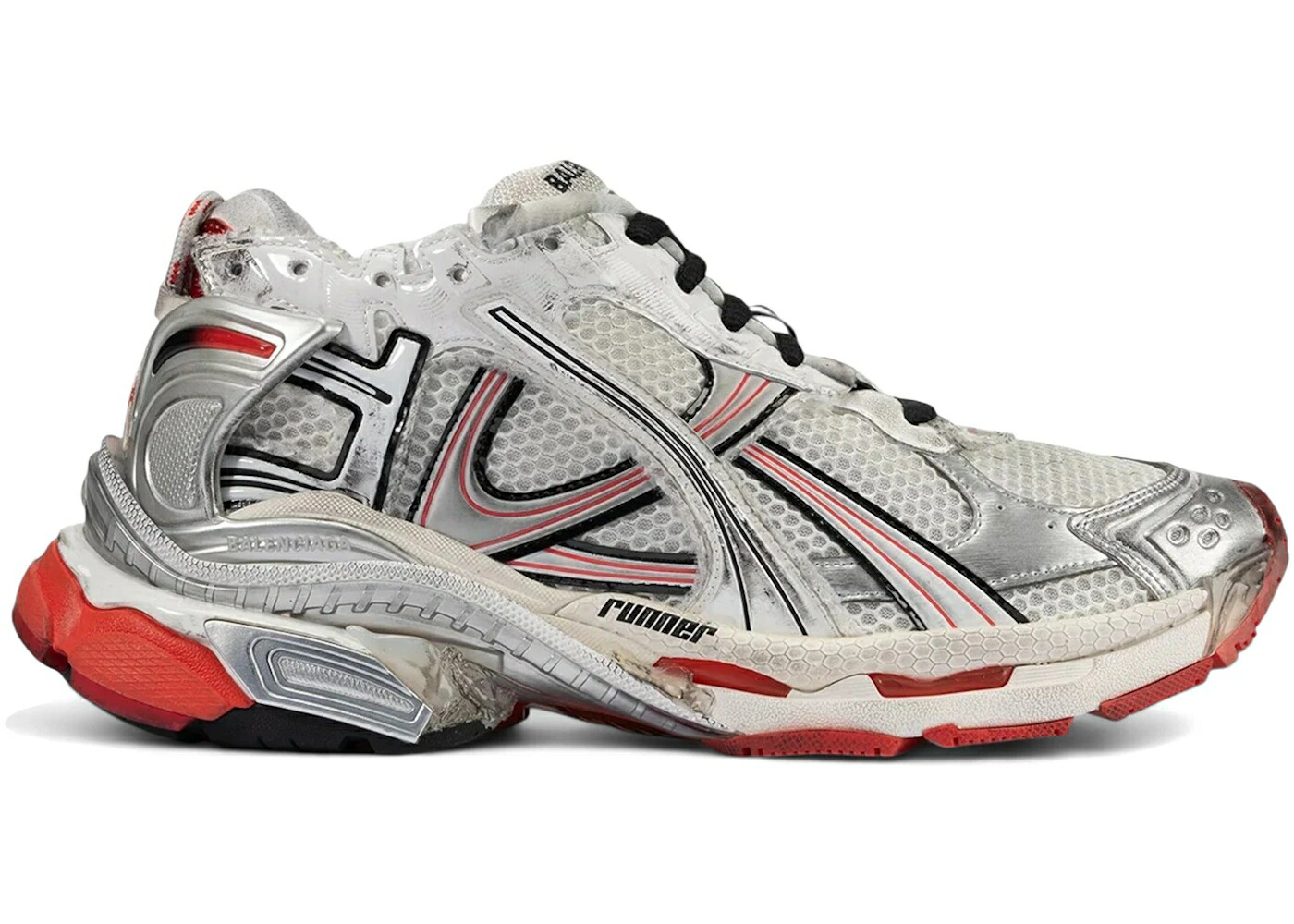バレンシアガ 白いこと 白いこと 赤 赤いこと 黒いこと 黒いこと スニーカー メンズ BALENCIAGA RUNNER WHITE RED BLACK / WHITE RED BLACK