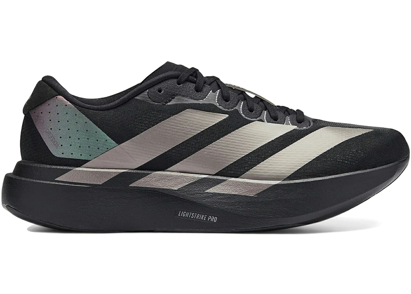 アディダス アディゼロ 中核グループ 黒いこと 黒いこと スニーカー メンズ ADIDAS ADIZERO EVO SL ROLLING ON CHROME / CORE BLACK AURORA COFFEE IRON
