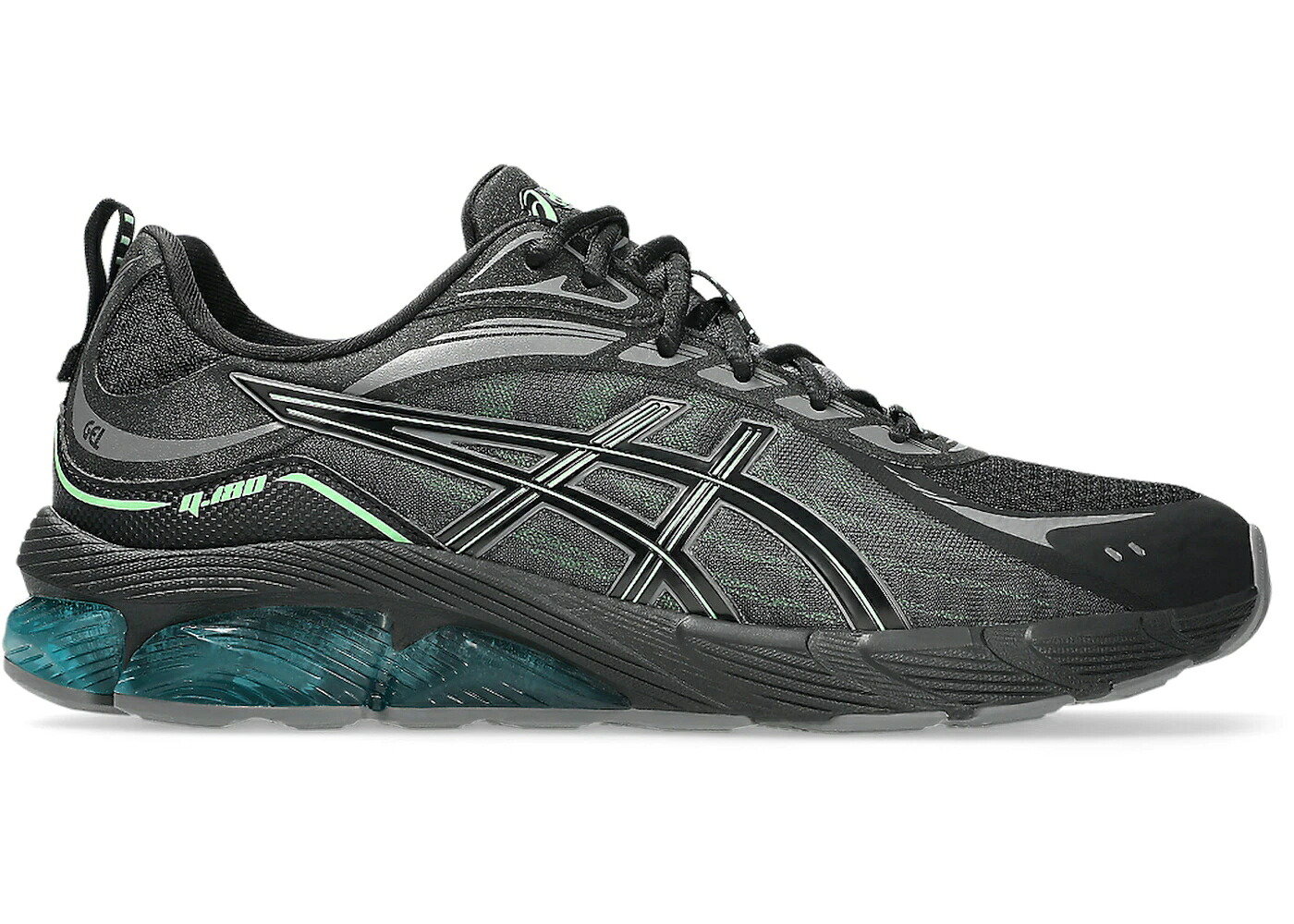 アシックス 黒いこと 黒いこと スニーカー メンズ ASICS GEL-QUANTUM 180 VIII BLACK MENTHOL / BLACK MENTHOL