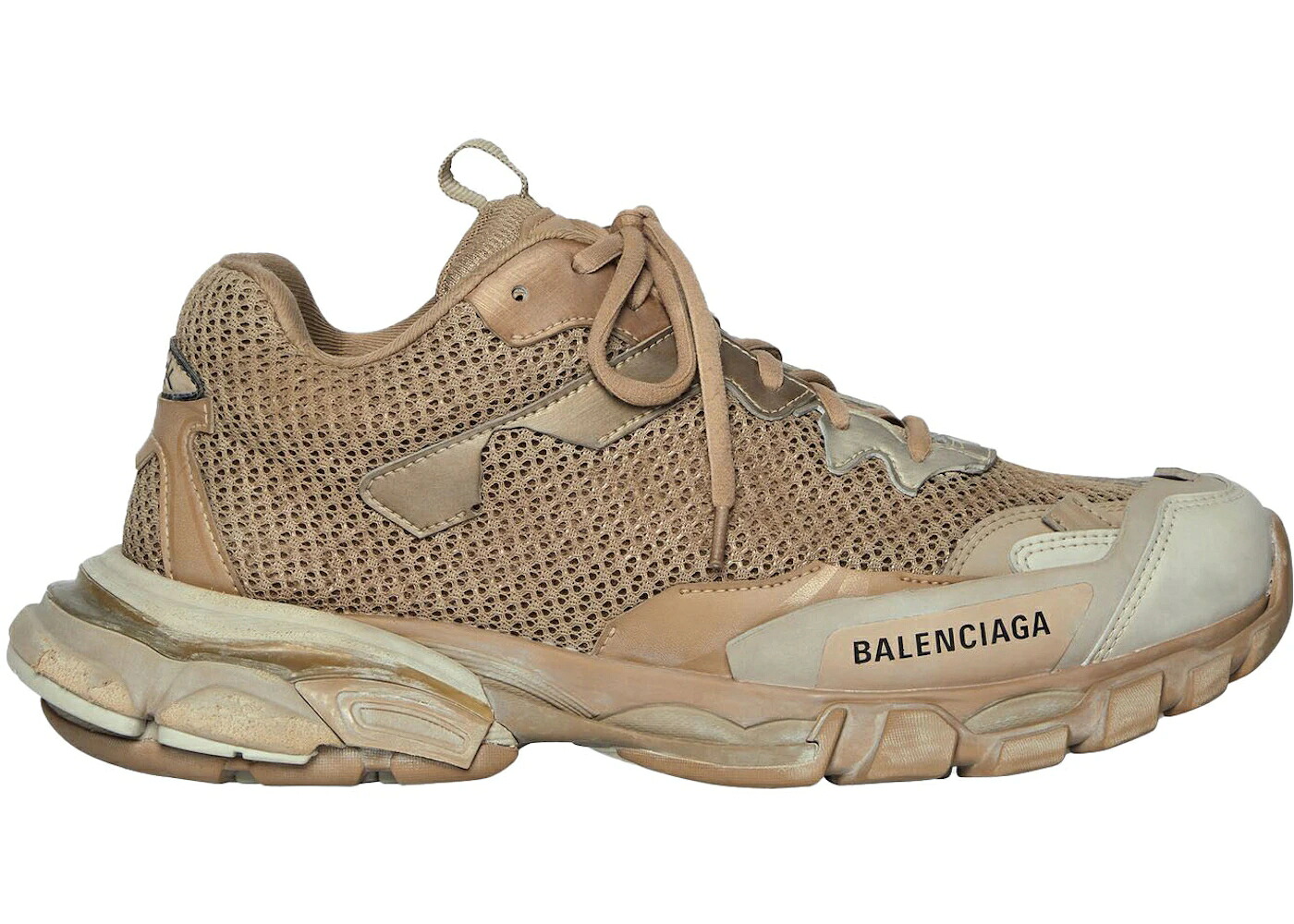 バレンシアガ ベージュ TRACK.3 WOMEN\u0027S スニーカー レディース BALENCIAGA BEIGE (WOMEN\u0027S) /