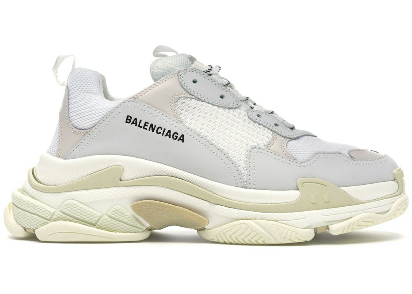 バレンシアガ 白いこと 白いこと スニーカー メンズ BALENCIAGA TRIPLE S WHITE 2019 /