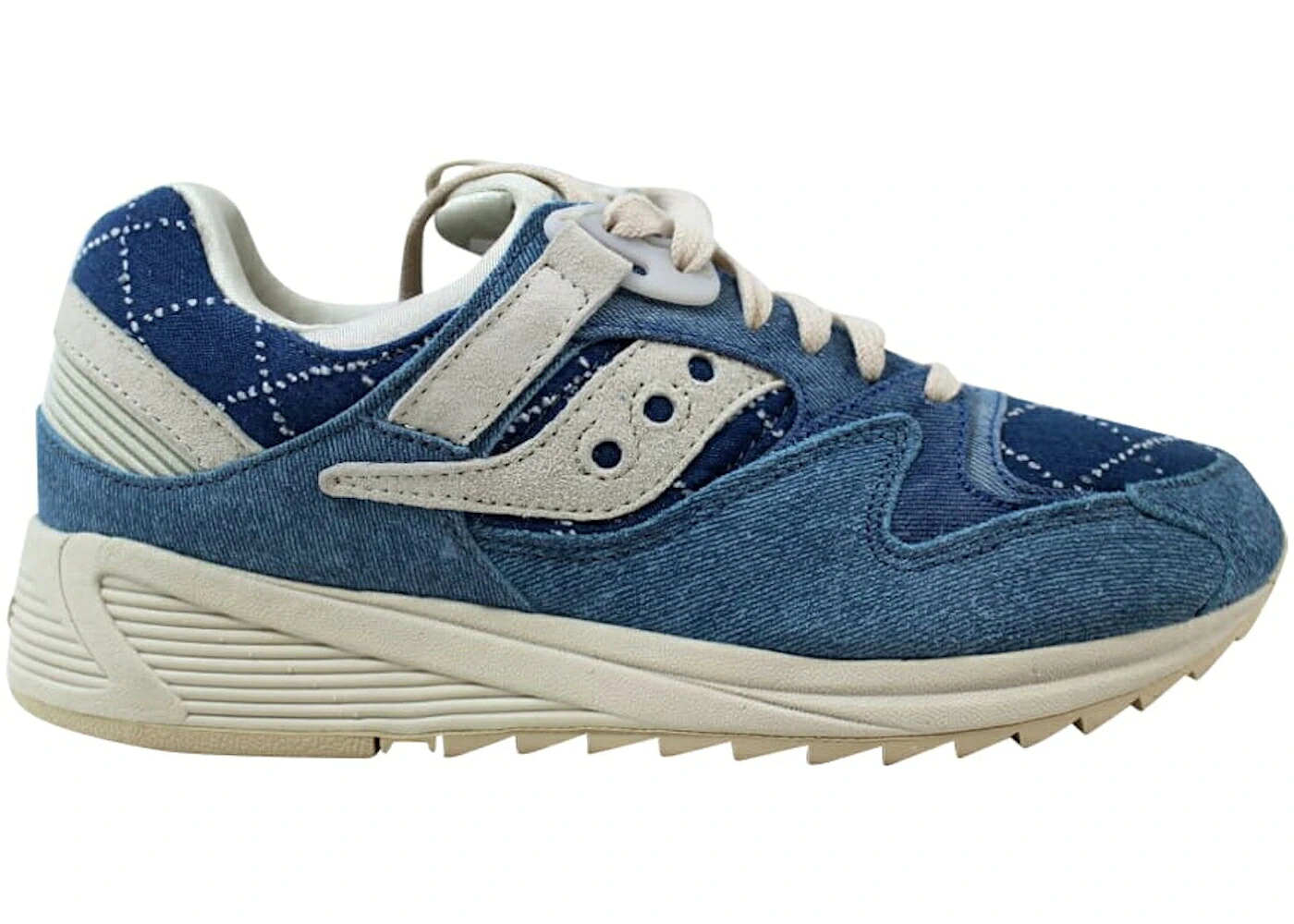 サッカニー ジーンズ スニーカー メンズ SAUCONY GRID 8500 MD BORO / WASHED DENIM