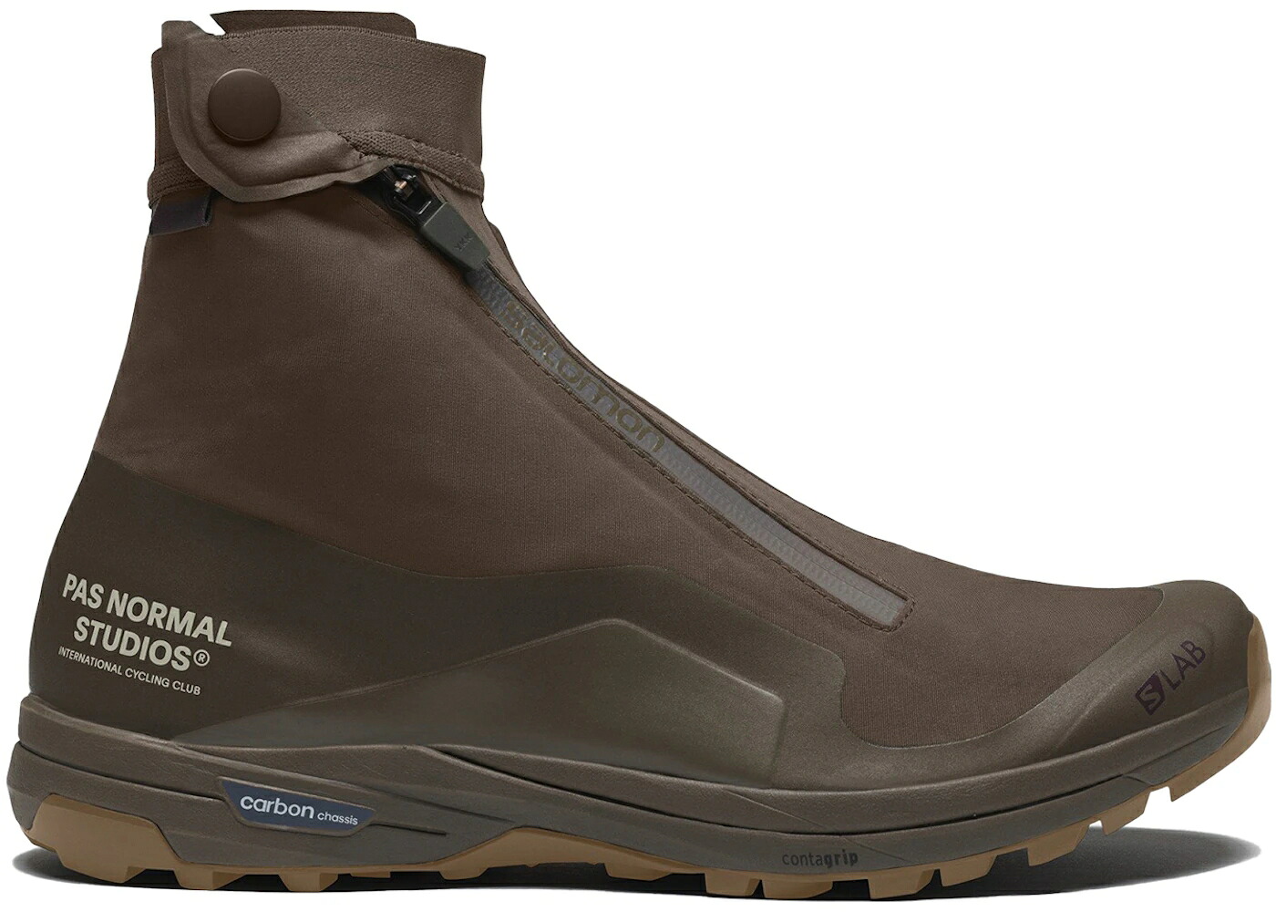 サロモン 赤銅色 赤銅色 薄墨色 薄墨色 黄味がかった 黄み スニーカー メンズ SALOMON XA-ALPINE 2 PNS PAS NORMAL STUDIOS ASH BROWN / ASH GREY YELLOW