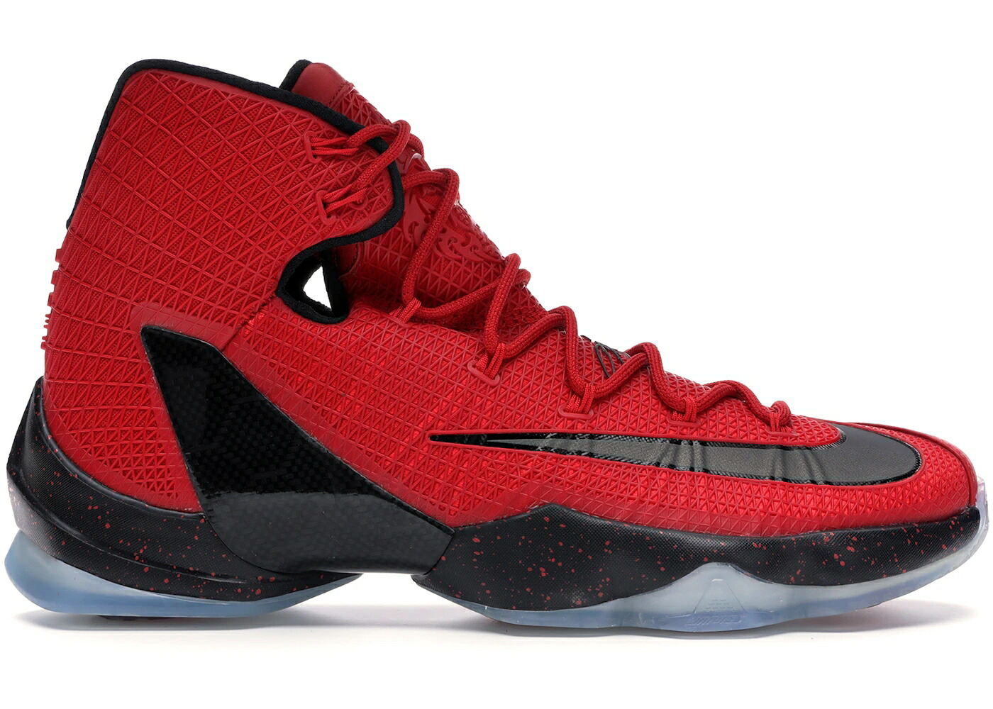ナイキ レブロン サー青二才 エリート 赤 赤いこと 黒いこと 黒いこと スニーカー メンズ NIKE LEBRON 13 ELITE UNIVERSITY RED / UNIVERSITY RED BLACK BRIGHT