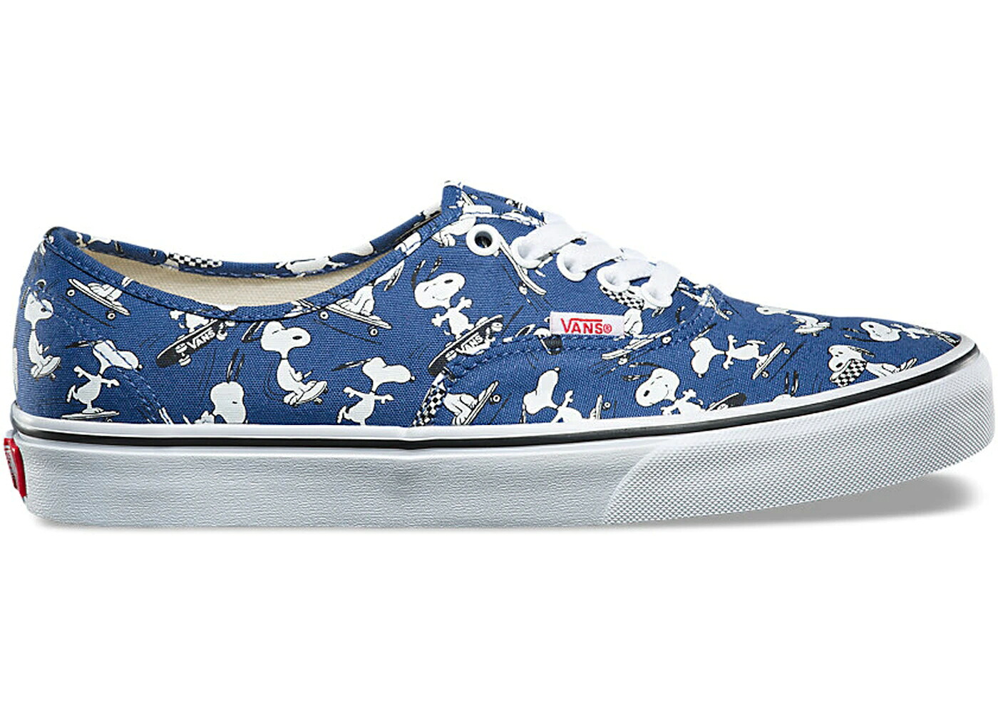 ヴァンズ バンズ オーセンティック 青碧 青碧 白いこと 白いこと スニーカー メンズ VANS AUTHENTIC PEANUTS SNOOPY SKATING / BLUE WHITE