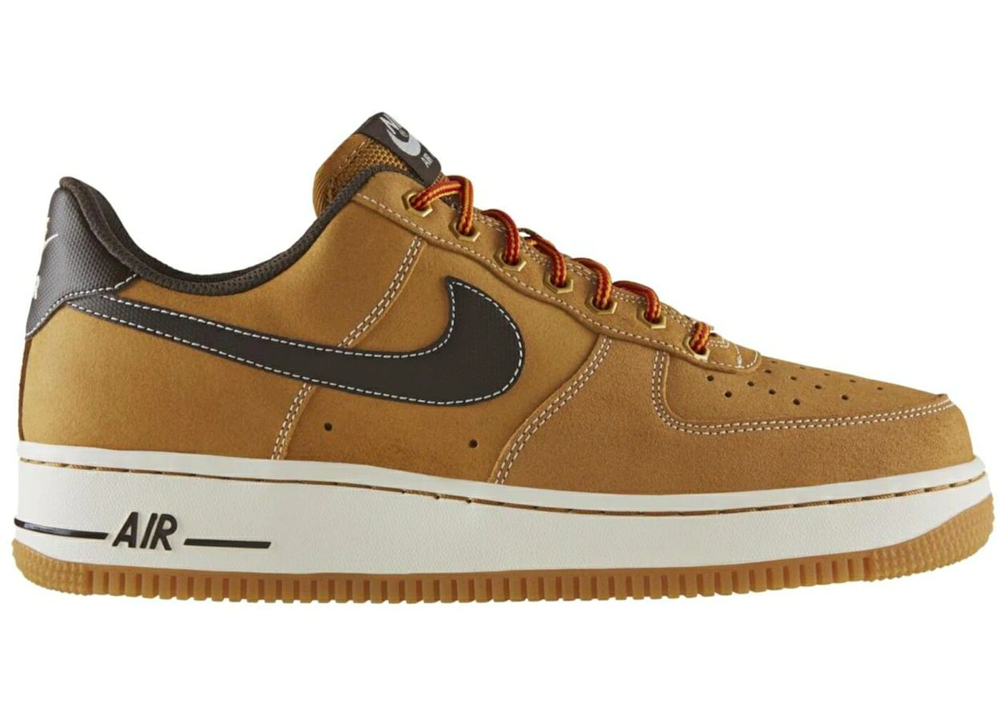 ナイキ ウィンター ウィート 茶色 ブラウン エアフォース スニーカー メンズ NIKE AIR FORCE 1 LOW WINTER WHEAT BROWN / WHEAT BAROQU BROWN SAIL GUM｜スニケス
