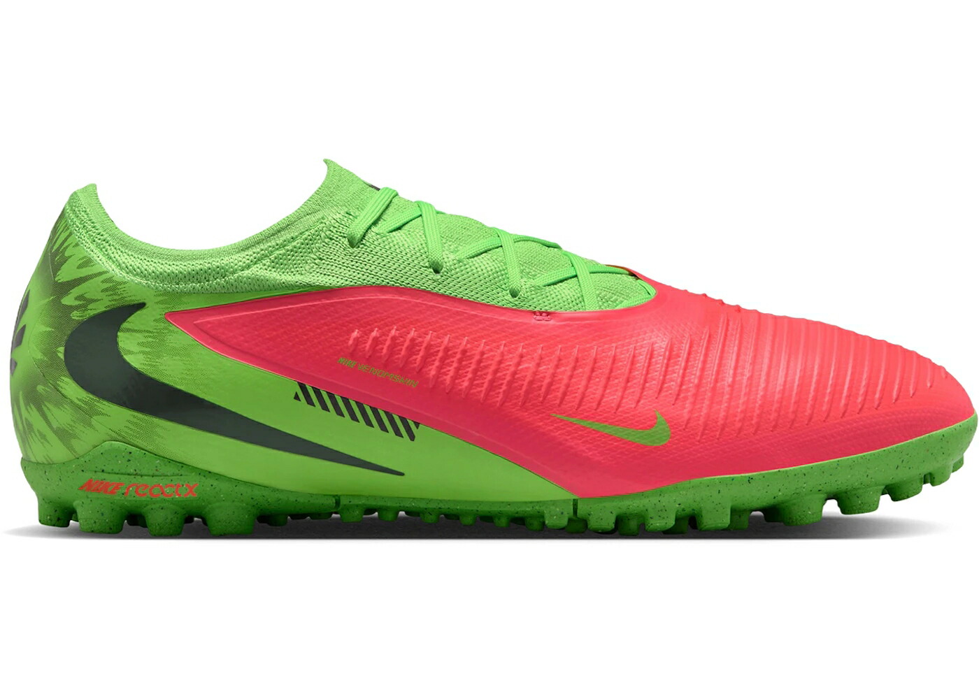 ナイキ 労働者階級 緑 緑であること ストライク 黒いこと 黒いこと スニーカー メンズ NIKE PHANTOM 6 LOW PRO TF ERLING HAALAND HARNESS YOUR / HOT PUNCH GREEN STRIKE BLACK