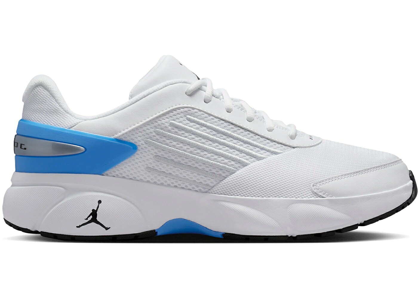 ナイキ ジョーダン 流れ受け答え 白いこと 白いこと 青味 青み スニーカー メンズ JORDAN TRUNNER FLOW WHITE UNIVERSITY BLUE / WHITE UNIVERSITY BLUE METALLIC