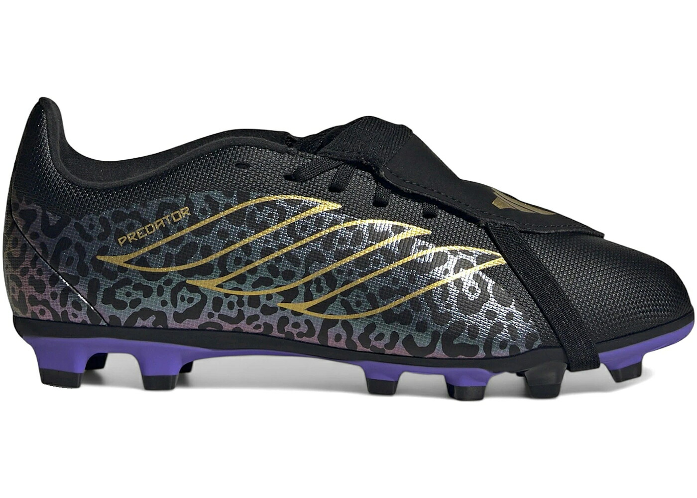 アディダス プレデター 野球クラブ 中核グループ 黒いこと 黒いこと ゴールド お坊っちゃん キッズ ADIDAS PREDATOR CLUB FOLD OVER TONGUE FG/MULTI GROUND KAKA CORE BLACK GOLD METALLIC (GS) / CORE BLACK GOLD METALLIC CORE もの言う花 マタニ