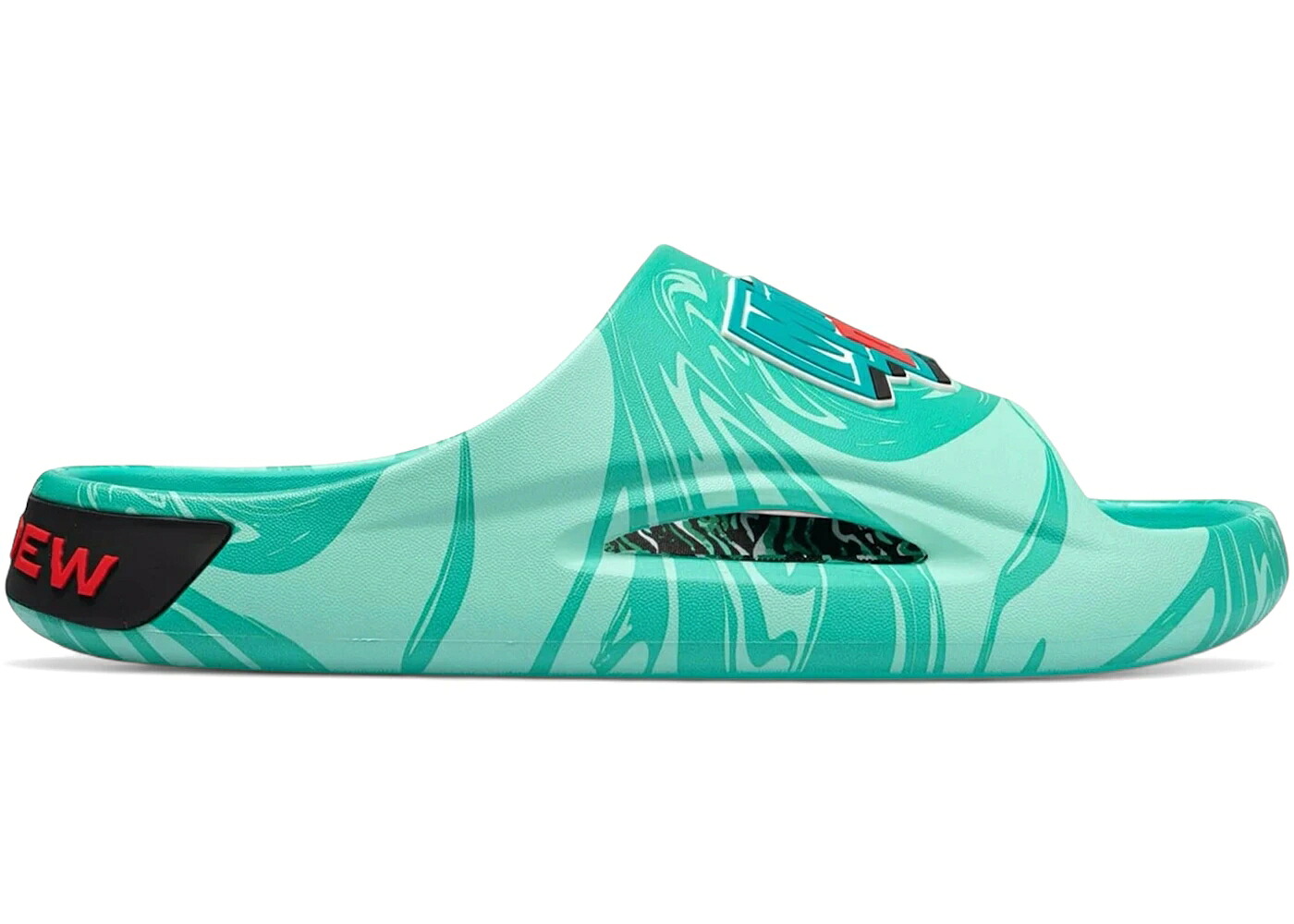 サンダル ブラジャー同盟罷工 スニーカー メンズ GROUND UP GROUND UP COMFORT SLIDE SANDALS MOUNTAIN DEW BAJA BLAST / TEAL