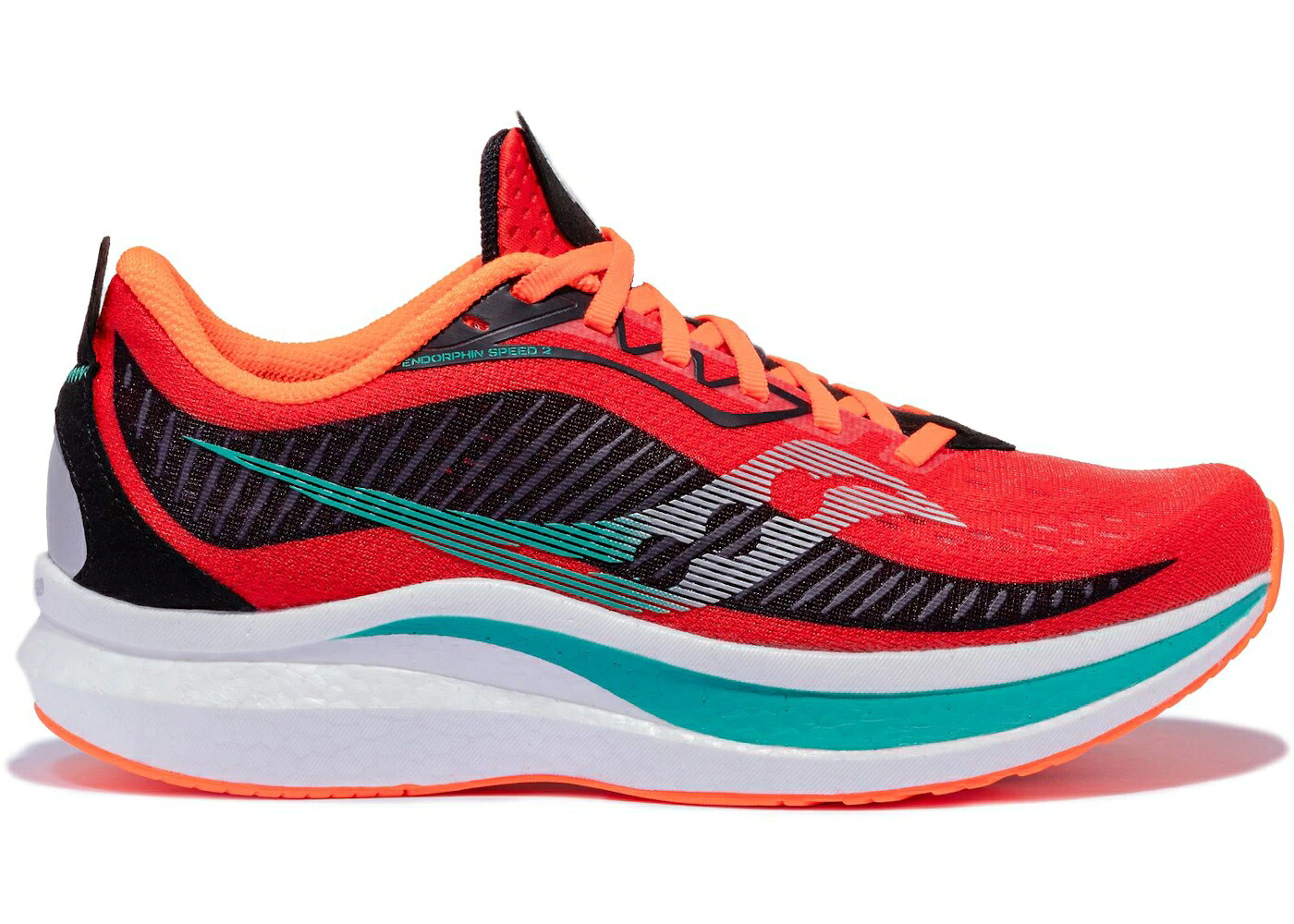 サッカニー 素早さ 黒いこと 黒いこと スニーカー メンズ SAUCONY ENDORPHIN SPEED 2 SCARLET / SCARLET BLACK