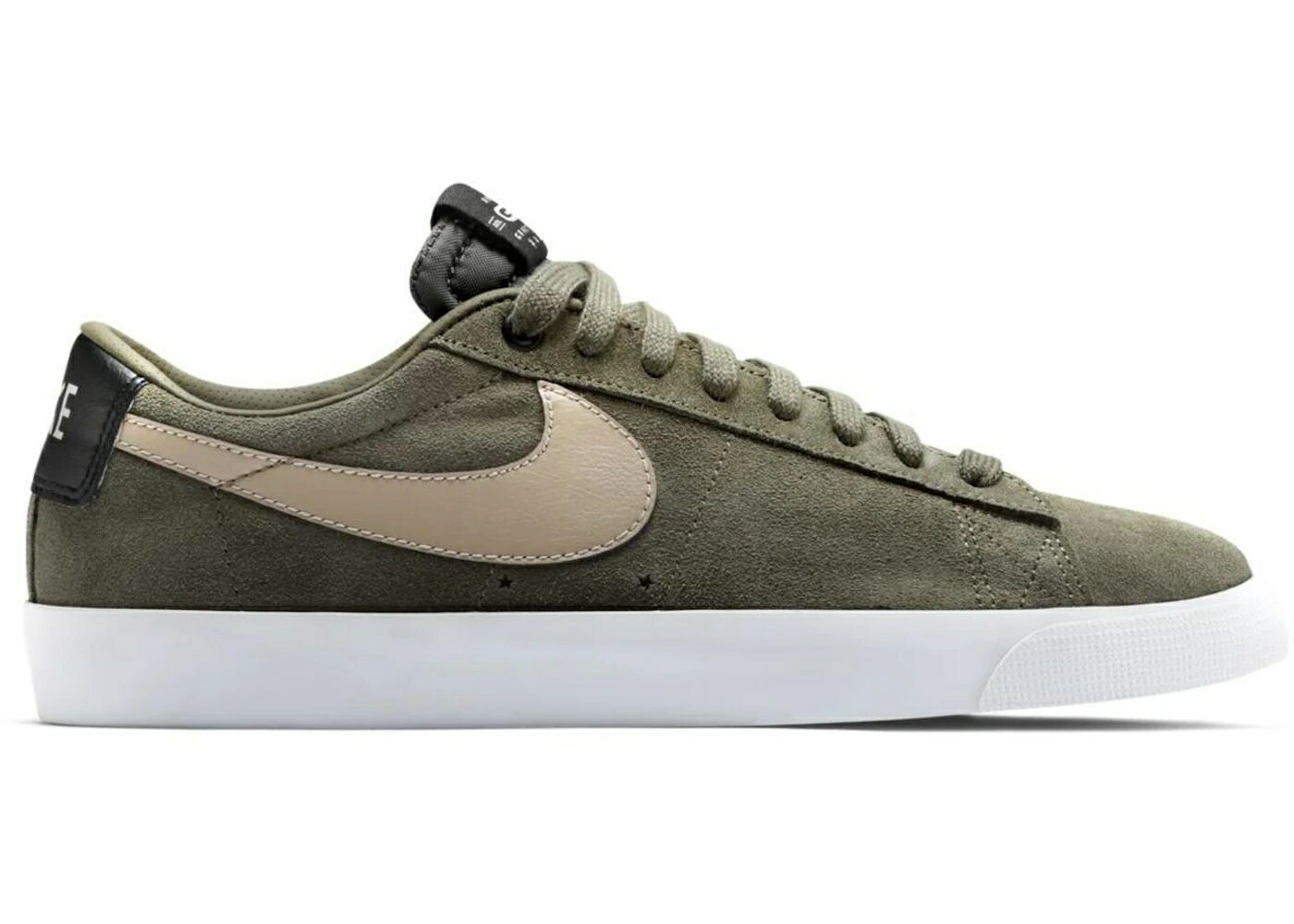 ナイキ エスビー ブレイザー 積貨委託貨物 カーキ スニーカー メンズ NIKE SB BLAZER CARGO KHAKI / CARGO KHAKI BAMBOO GUM LIGHT