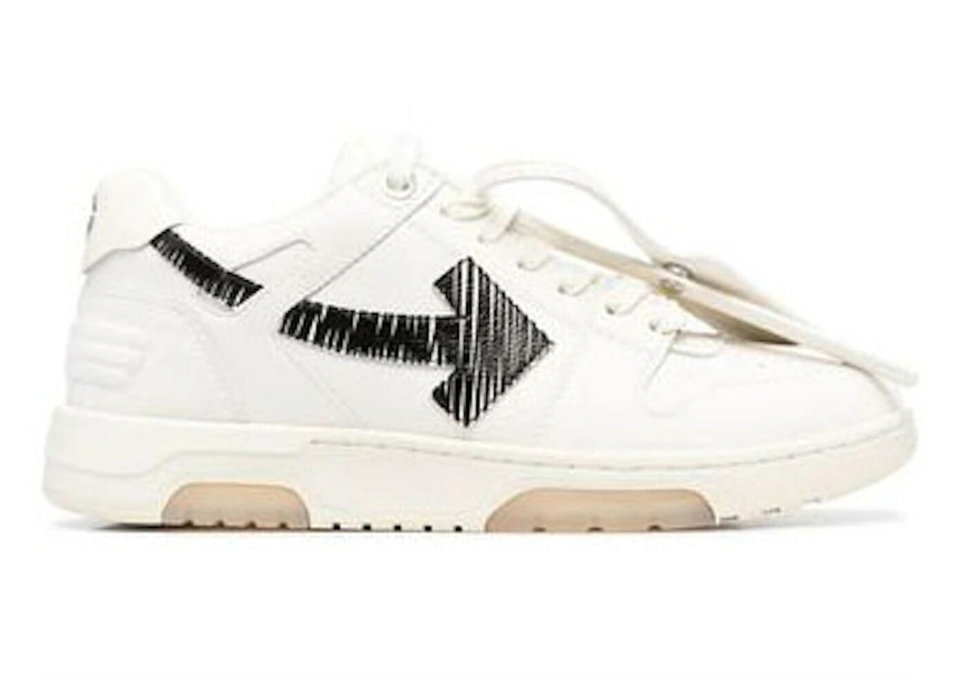 オフホワイト 白色 ホワイト 黒色 ブラック スニーカー メンズ OFF-WHITE OOO LOW TOPS WHITE BLACK SS21 / WHITE BLACK｜スニケス 239,500円
