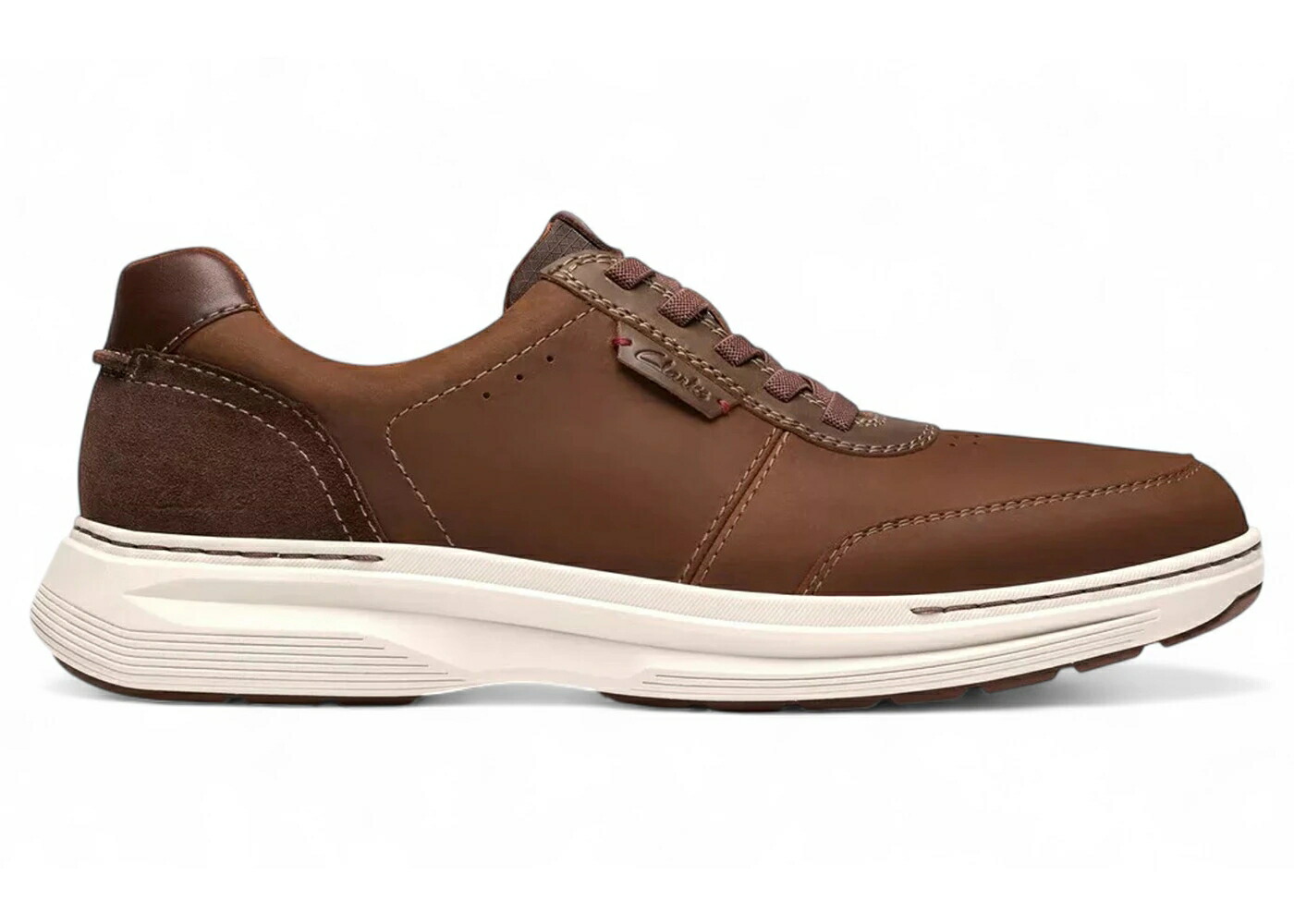 クラークス なめし革 スニーカー メンズ CLARKS CRAFTWELL LACE BEESWAX LEATHER / BEESWAX LEATHER