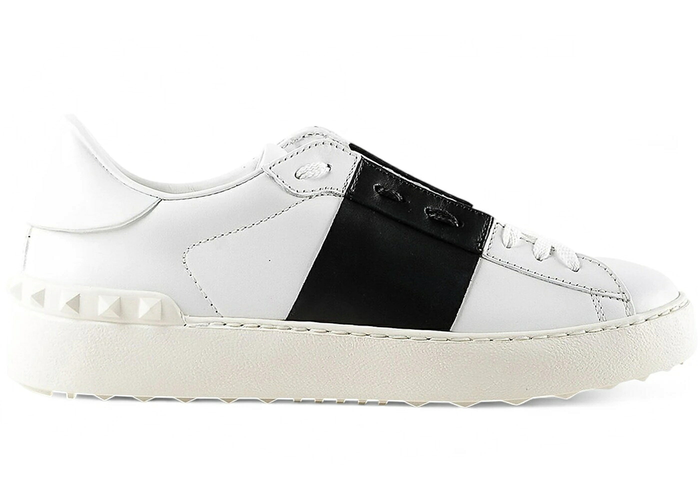 ヴァレンティノ 白色 ホワイト 黒色 ブラック WOMEN'S スニーカー レディース VALENTINO GARAVANI OPEN WHITE BLACK BAND (WOMEN'S) / WHITE BLACK BAND WHITE|スニケス