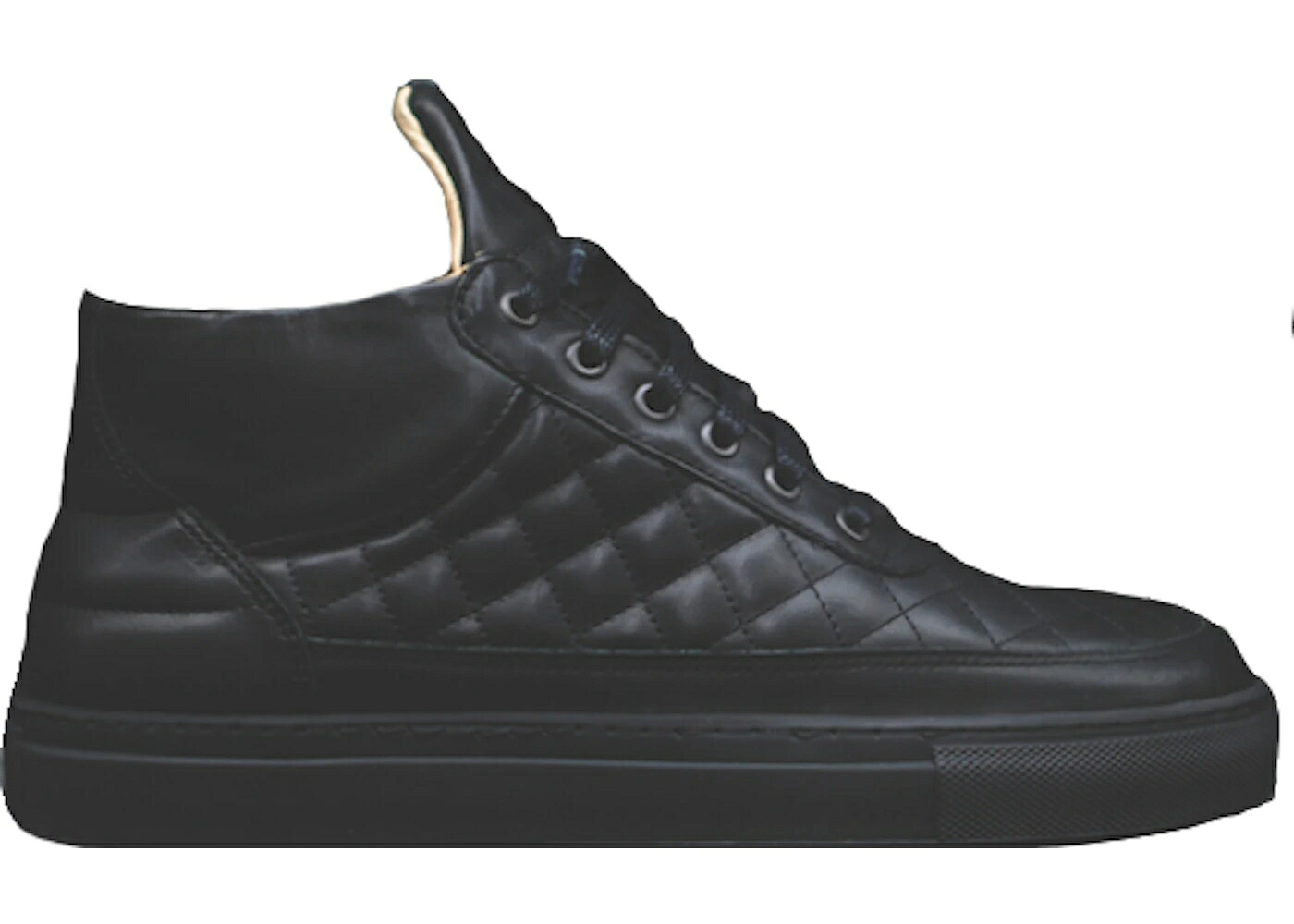 フィリングピース 黒いこと 黒いこと スニーカー メンズ FILLING PIECES FILLING PIECES QUILTED RF-MID RONNIE FIEG BLACK /