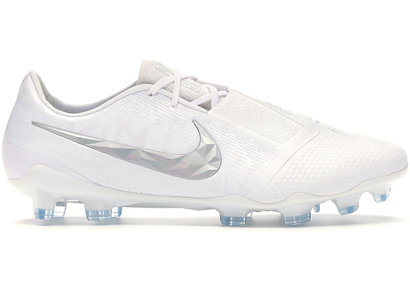 ナイキ エリート 白いこと 白いこと プラチナム スニーカー メンズ NIKE PHANTOM VENOM ELITE FG NUOVO WHITE / WHITE METALLIC PLATINUM