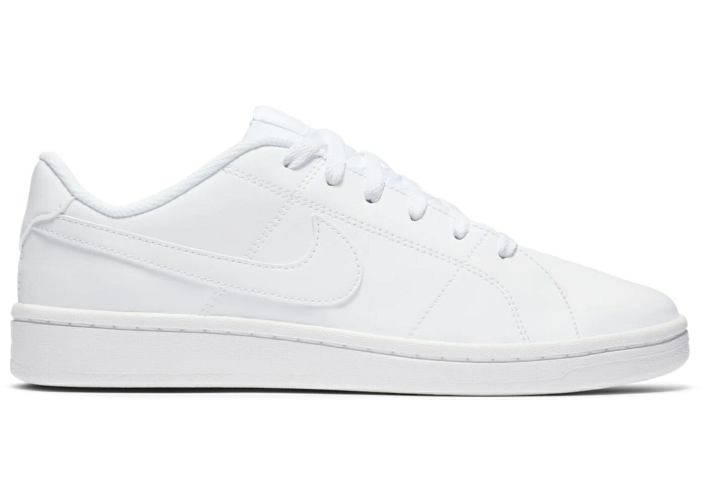 ナイキ 厚地の外套 白いこと 白いこと スニーカー メンズ NIKE COURT ROYALE 2 LOW TRIPLE WHITE / WHITE WHITE WHITE
