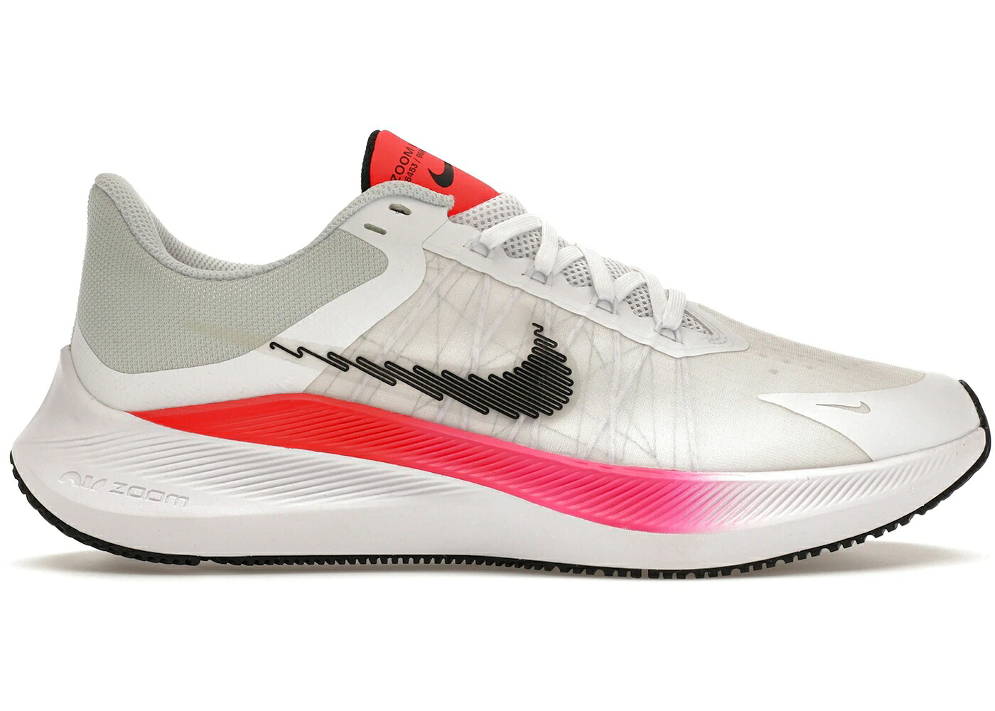 ナイキ 白いこと 白いこと クリムゾン WOMEN\u0027S スニーカー レディース NIKE WINFLO 8 RAWDACIOUS (WOMEN\u0027S) / WHITE BRIGHT CRIMSON TOTAL