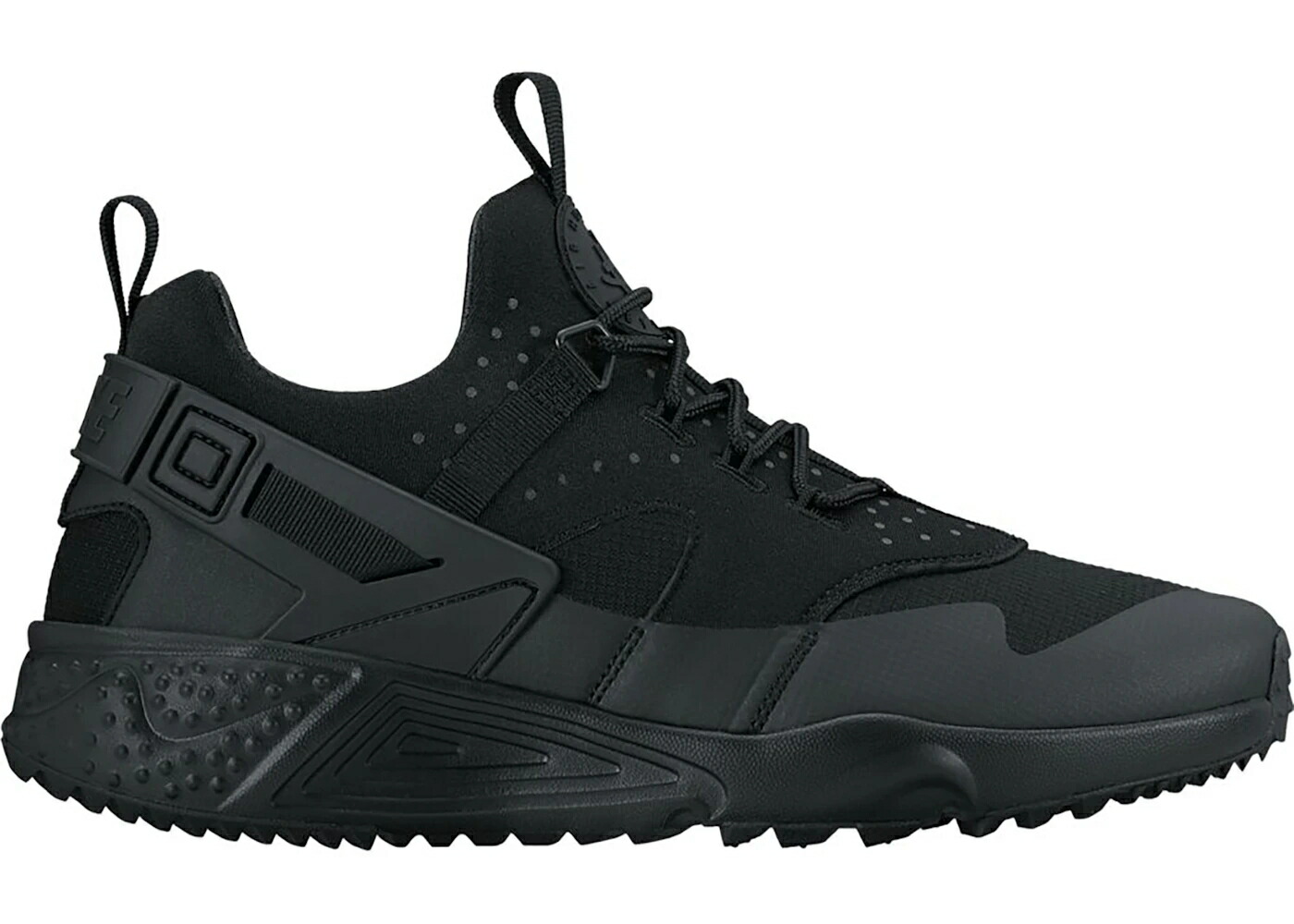 ナイキ ハラチ 黒いこと 黒いこと スニーカー メンズ NIKE AIR HUARACHE UTILITY TRIPLE BLACK / BLACK BLACK BLACK