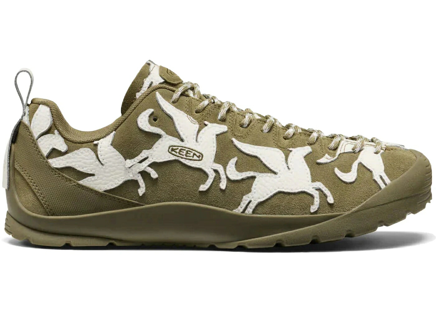 キーン オリーブ 白いこと 白いこと スニーカー メンズ KEEN JASPER 8ON8 MARTINI OLIVE / MARTINI OLIVE STAR WHITE