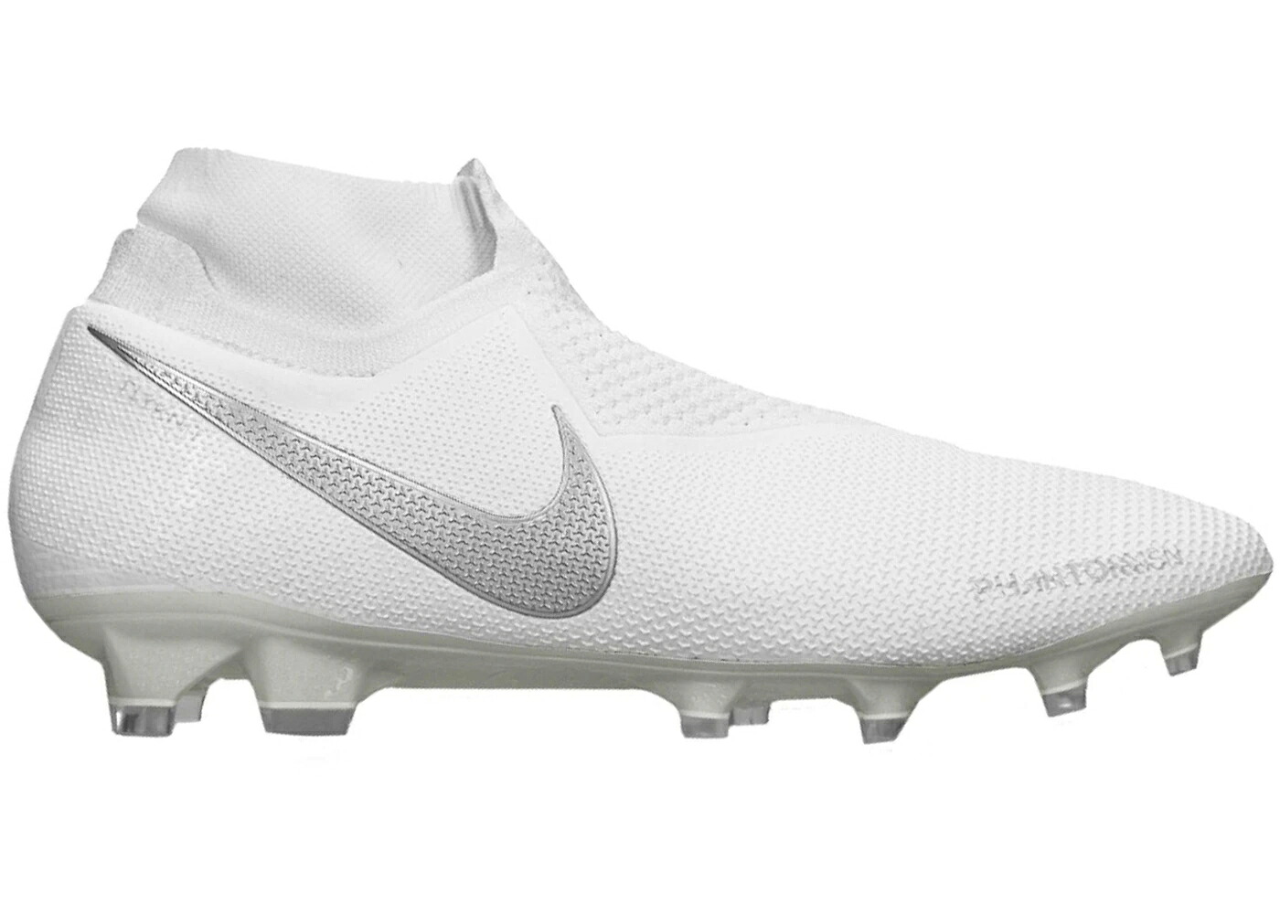 ナイキ エリート 白いこと 白いこと プラチナム スニーカー メンズ NIKE PHANTOM VISION ELITE DF FG NUOVO WHITE / WHITE METALLIC PLATINUM WHITE