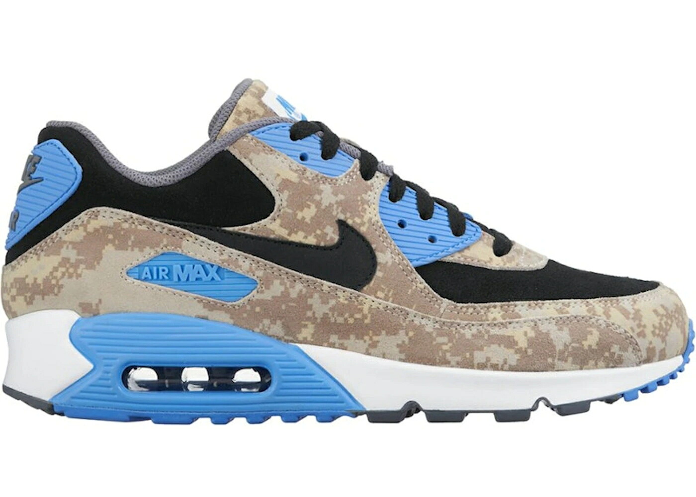 ナイキ マックス 合鴨柄 ベージュ 黒いこと 黒いこと エア湖マックス スニーカー メンズ NIKE AIR MAX 90 DIGI CAMO GOLDEN BEIGE / GOLDEN BEIGE BLACK RATTAN LEMON