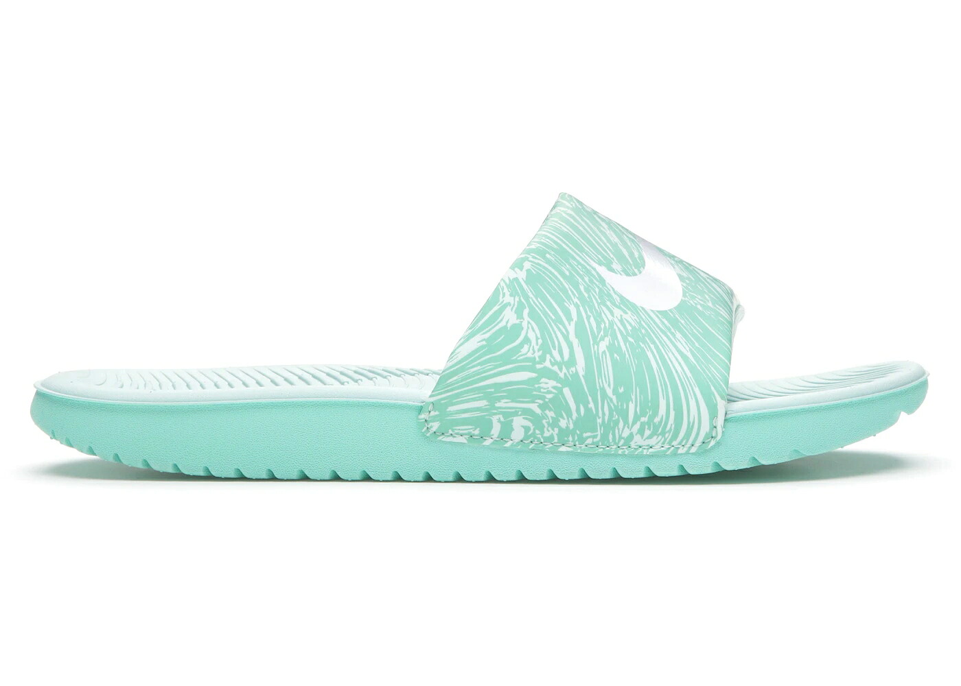 ナイキ サンダル ライズ 白いこと 白いこと お坊っちゃん キッズ NIKE KAWA SLIDE PRINT EMERALD RISE (GS) / EMERALD RISE WHITE IGLOO もの言う花 マタニティ スニーカー