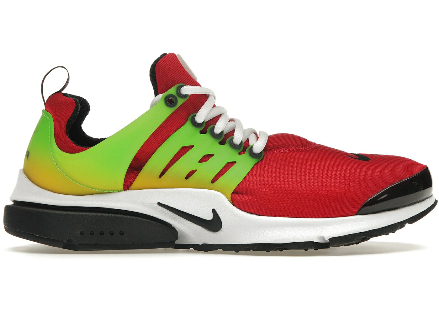 ナイキ プレスト 赤 赤いこと 黄味がかった 黄色 黒いこと 黒いこと エア湖 スニーカー メンズ NIKE AIR PRESTO UNIVERSITY RED TOUR YELLOW / UNIVERSITY RED BLACK TOUR YELLOW