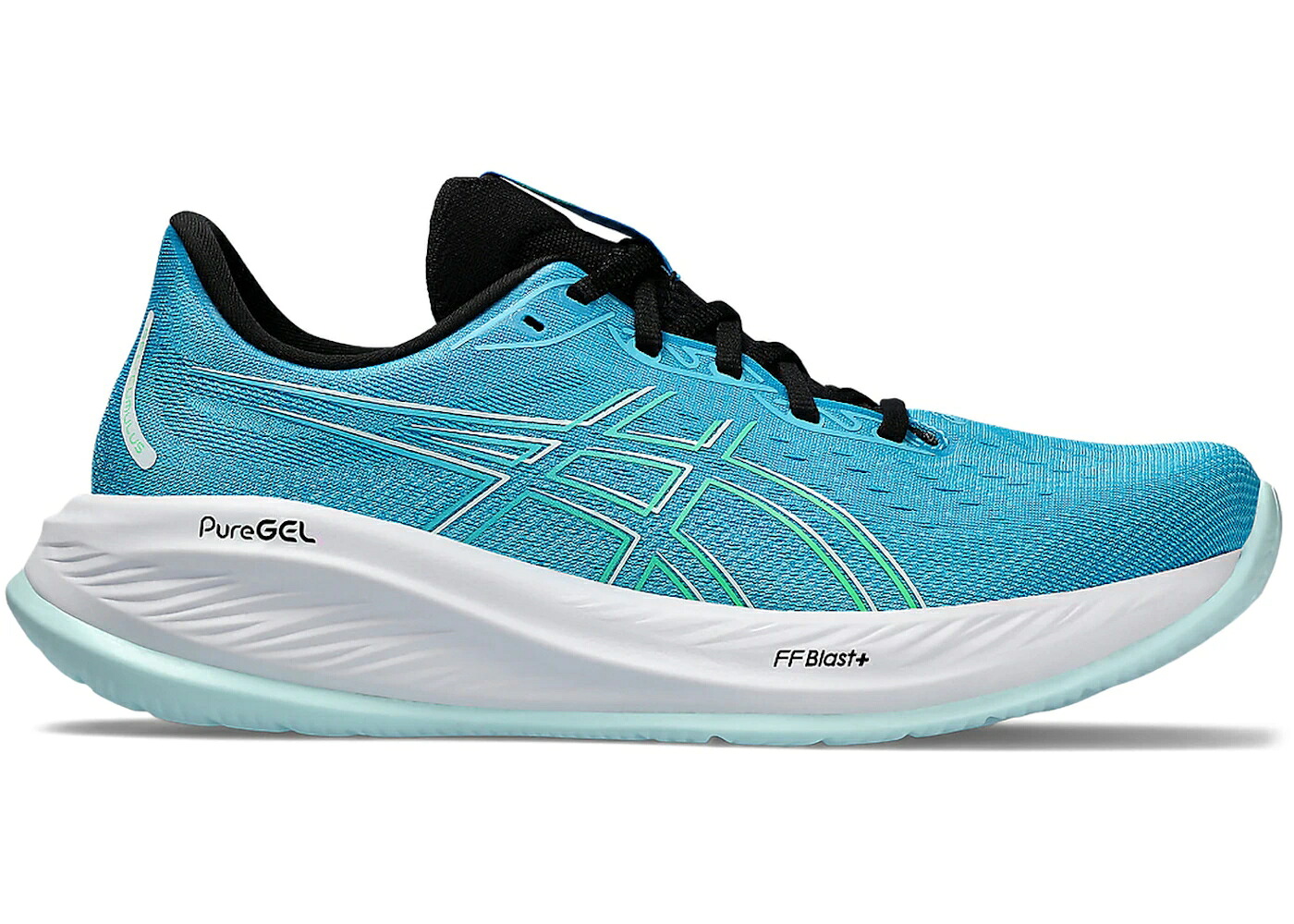 アシックス アクア スニーカー メンズ ASICS GEL-CUMULUS 26 DIGITAL AQUA NEW LEAF / DIGITAL AQUA NEW LEAF